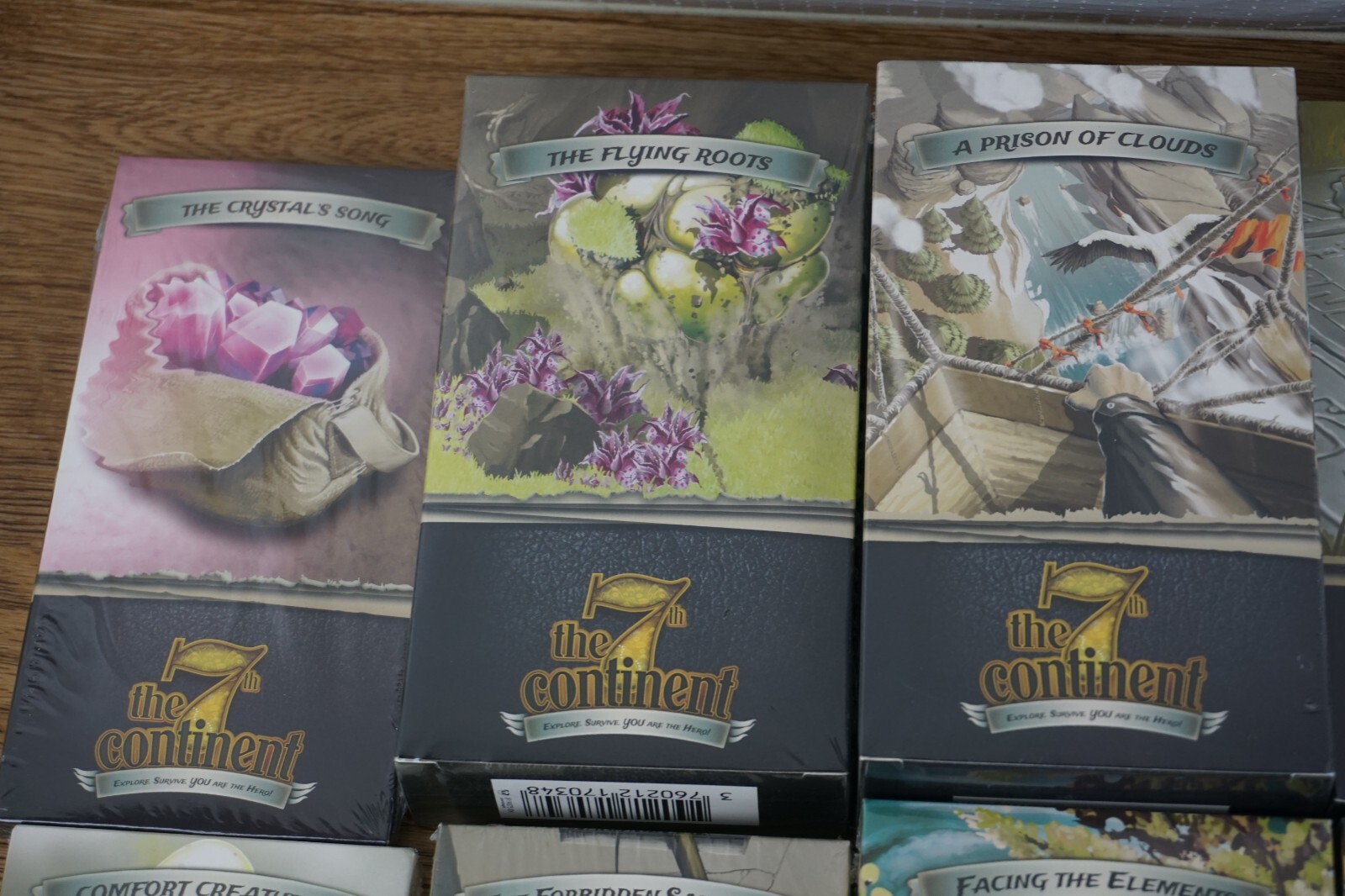 NEW SEALED – 7th Continent all expansions bundle (11 expansions) Serious Poulp