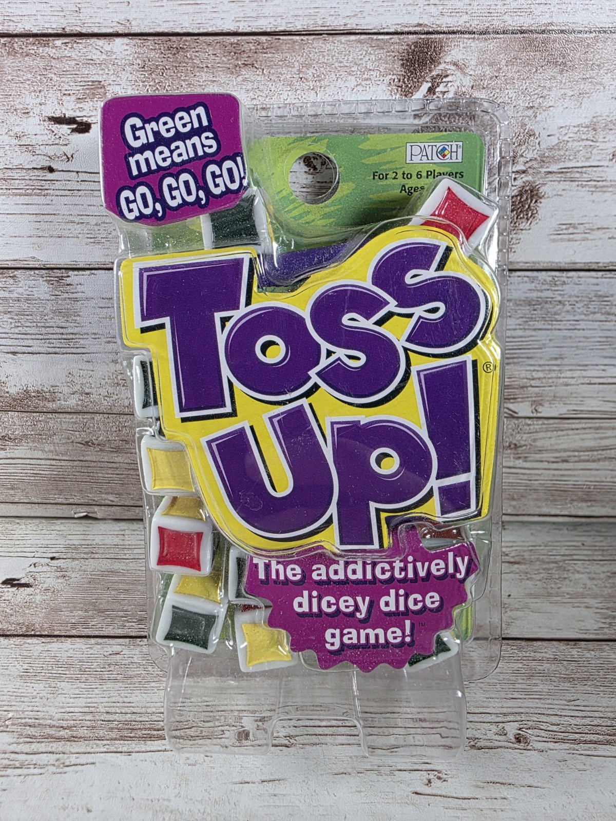 Vintage Toss Up! The Addictively Dicey Dice Game! Patch Products Sealed 2004 NIP