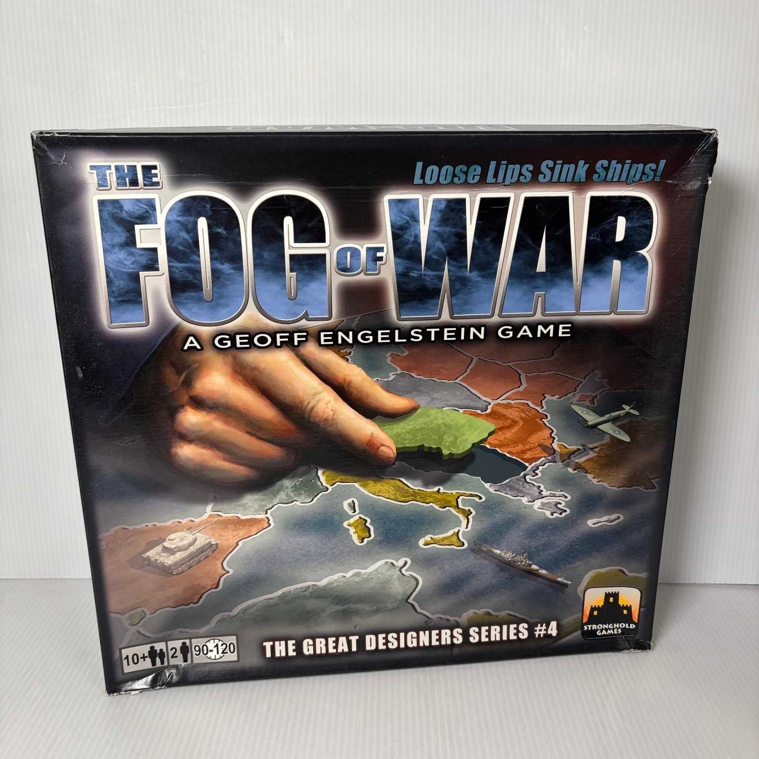 The Fog of War Stronghold Games Board Game 2 Players Ages 10+ WWII Strategy 2016