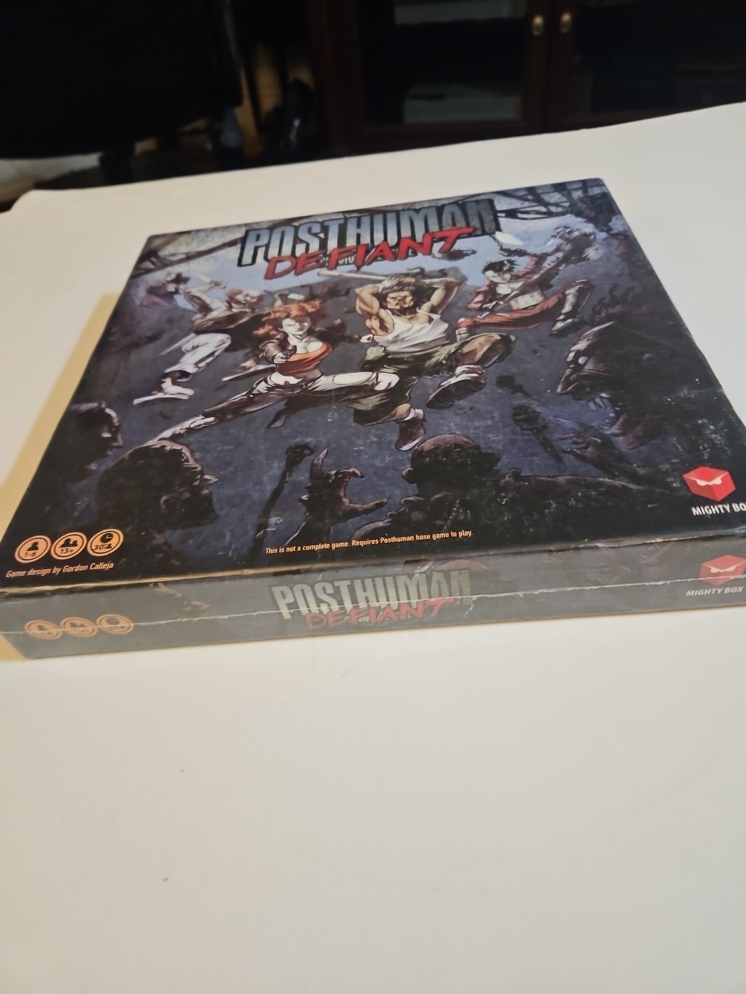 Mighty Boards Boardgame Posthuman – Defiant Expansion Box