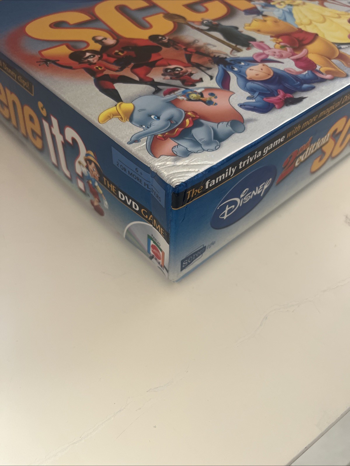 Disney Scene It – DVD Game – 2nd Edition – COMPLETE – ScreenLife – 2007 – Trivia