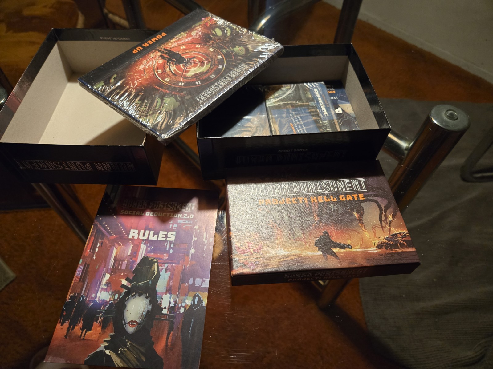 Human Punishment BLACK BOX EDITION Social Deduction 2.0 with HELL GATE Expansion