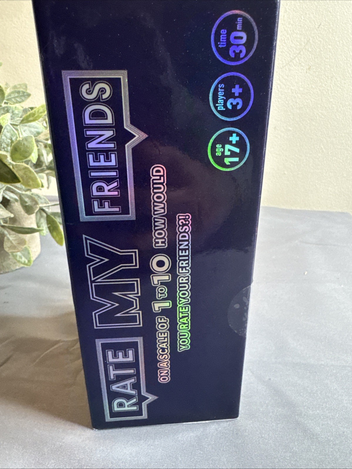 RATE MY FRIENDS – Party Game !!!!! Same Day Shipping
