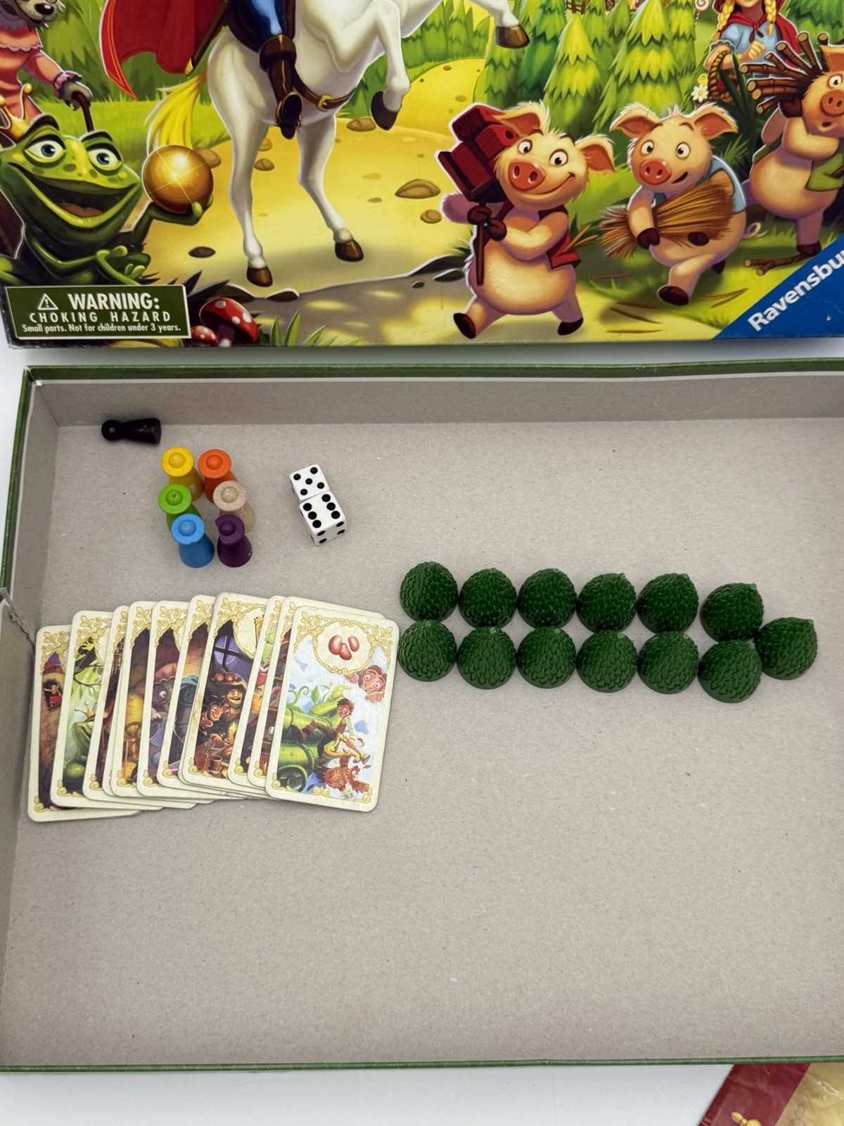 Enchanted Forest Board Game – Ravensburger (2014) – Complete / Board Repaired