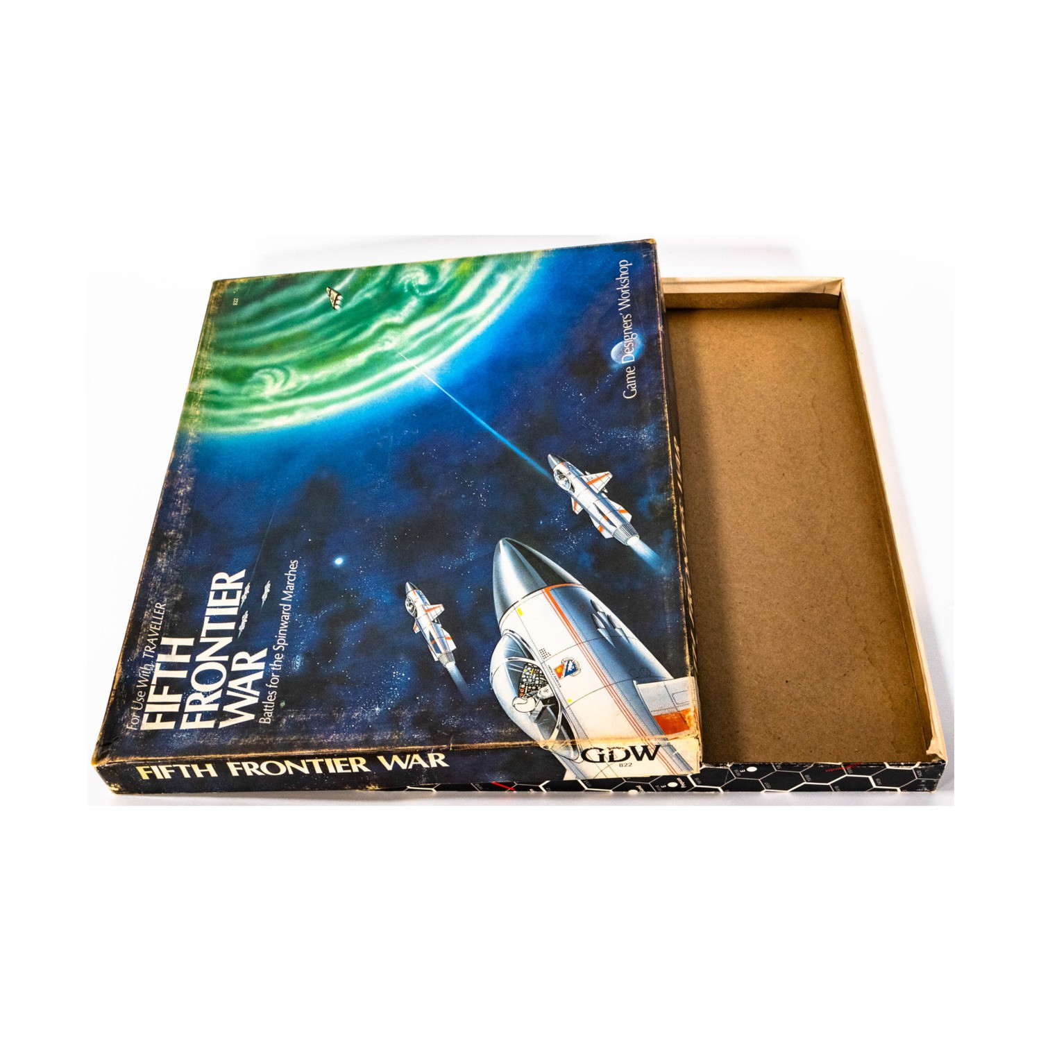 GDW Traveller Boardgame Fifth Frontier War – Box Only! Fair+