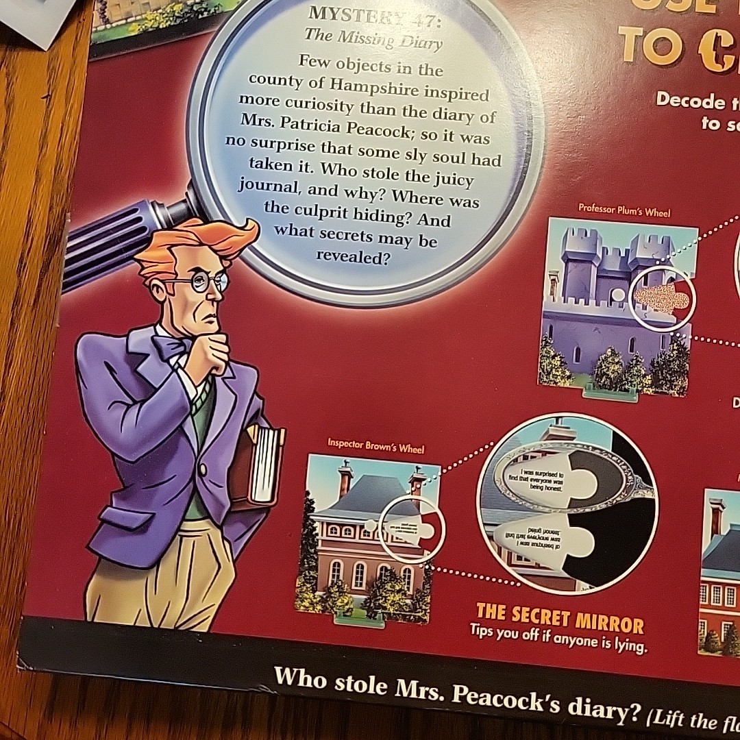2005 CLUE Mysteries Decoding Detective Board Game New Sealed Box w/Outer Sleeve