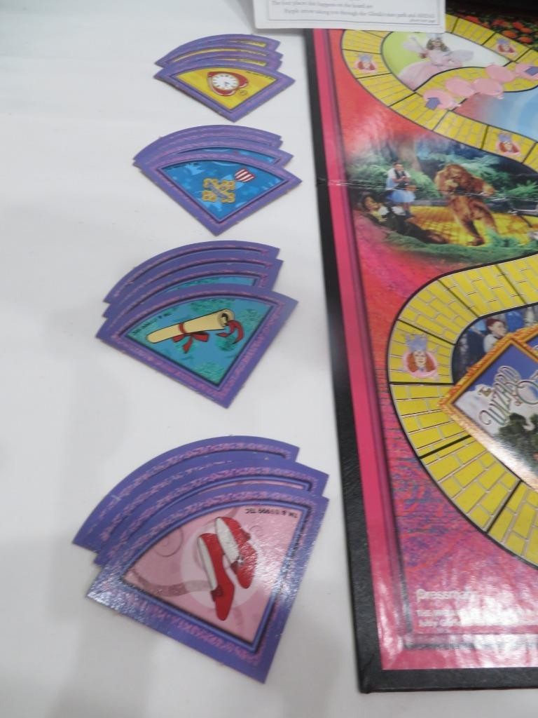 1999 The Wizard of Oz Yellow Brick Road Game #4002-2098A, Pressman 100% Complete