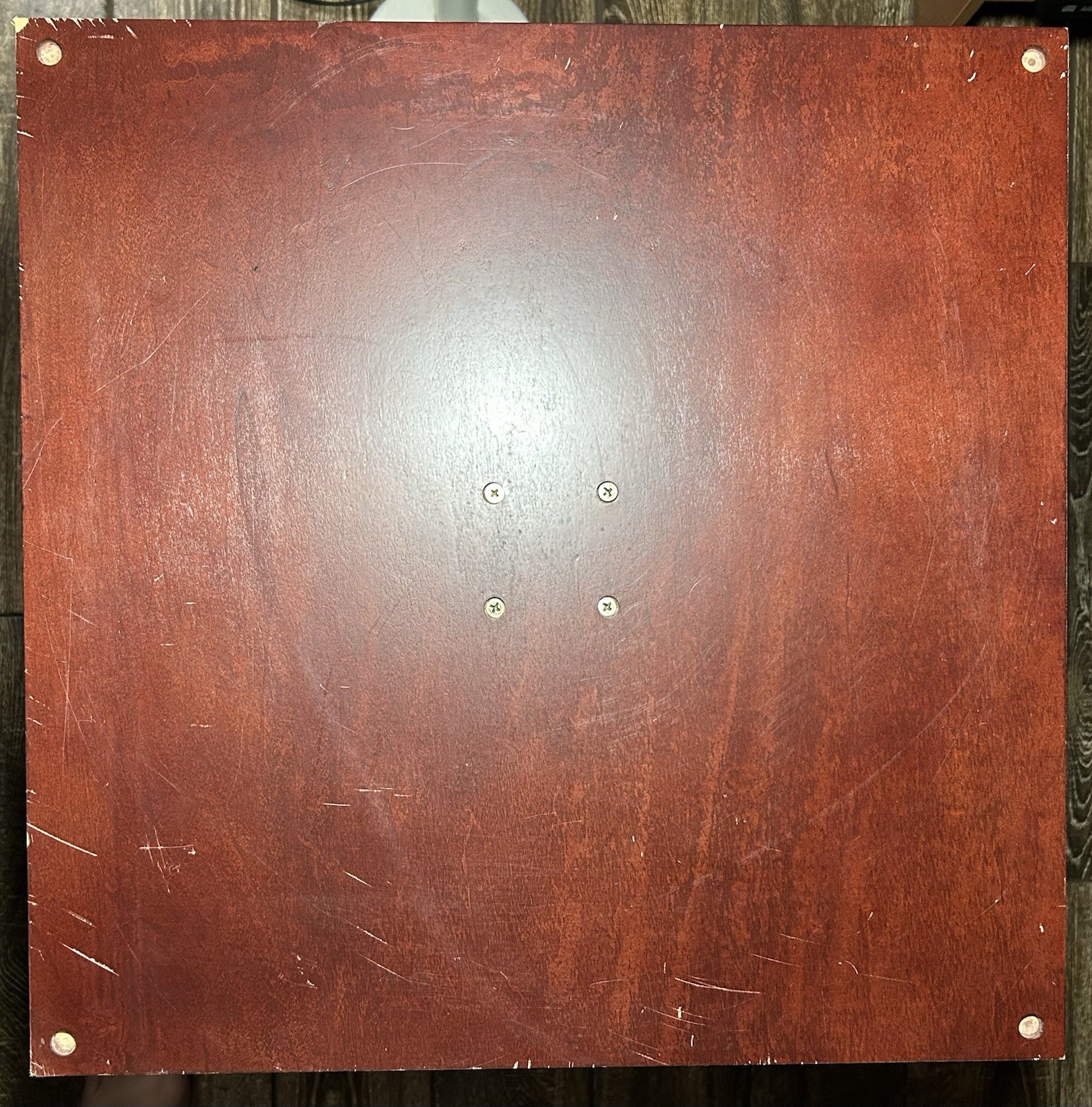 Vintage Franklin Mint Monopoly Collector’s Edition Wood Game Table (Table Only)