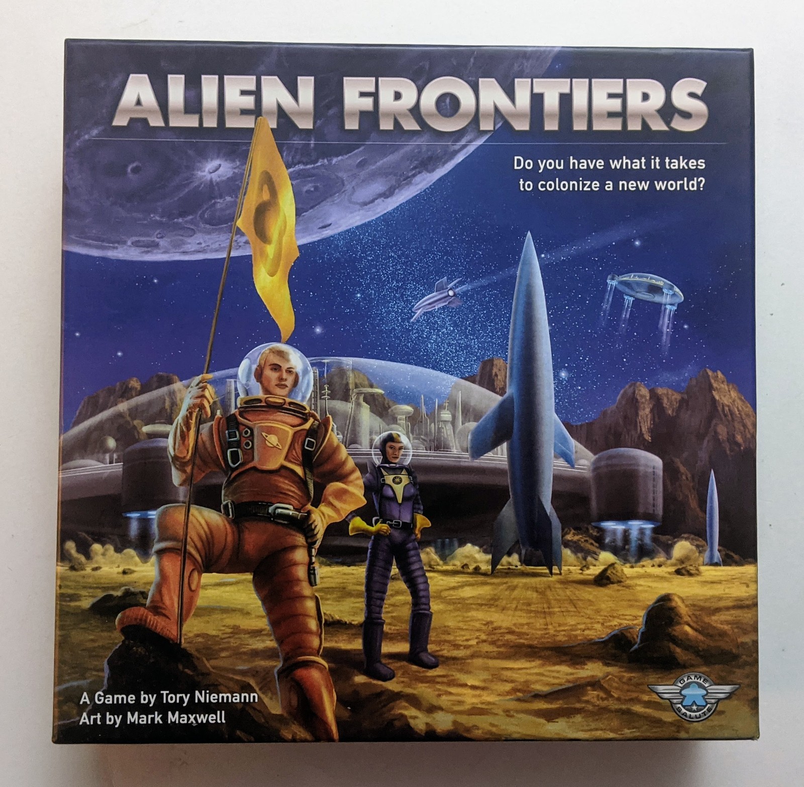 2013 Alien Frontiers Board Game 3rd Edition Excellent 100% Complete