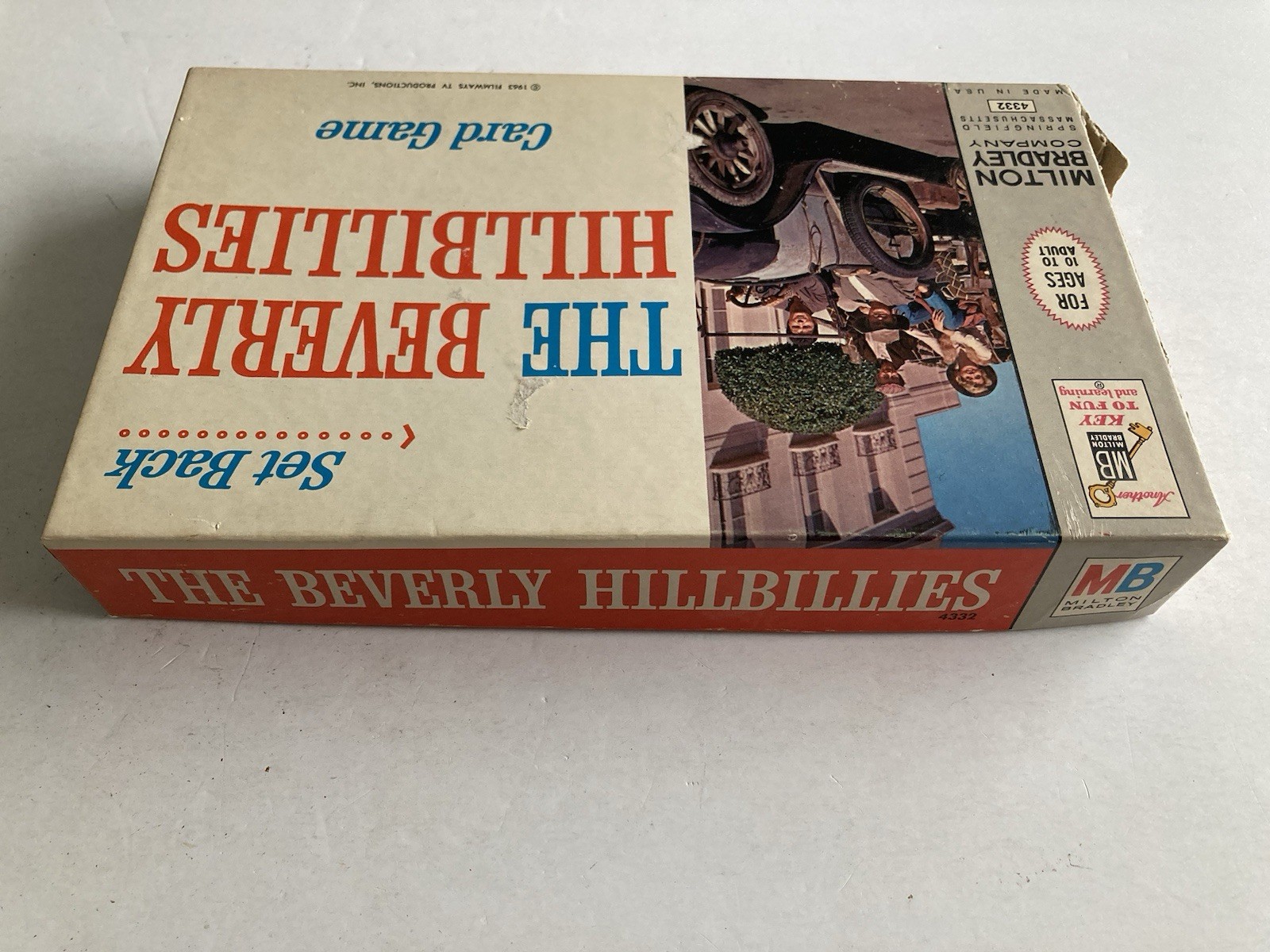 Vintage Milton Bradley The Beverly Hillbillies Card Game (No Chips or Dice)