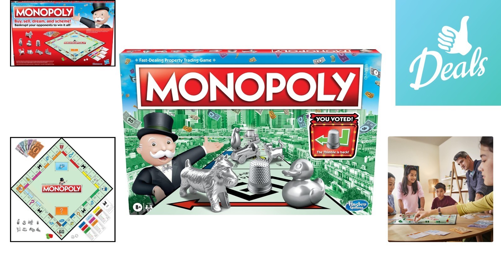 Family Board Game for 2-6 Players – Fast-Paced Property Trading Fun