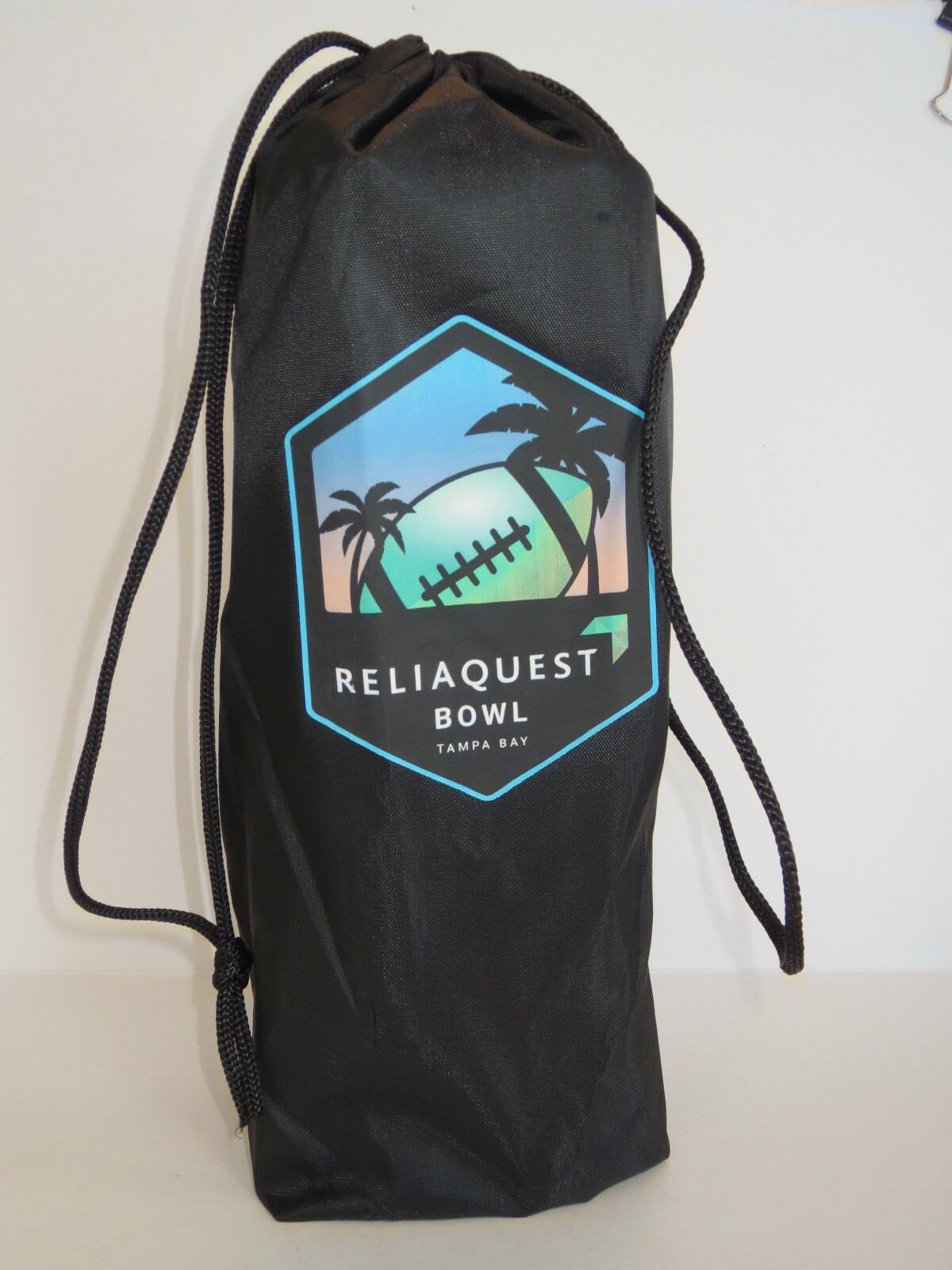 New in Package RELIAQUEST BOWL Branded Stacking WOOD BLOCK GAME 11″ Tall