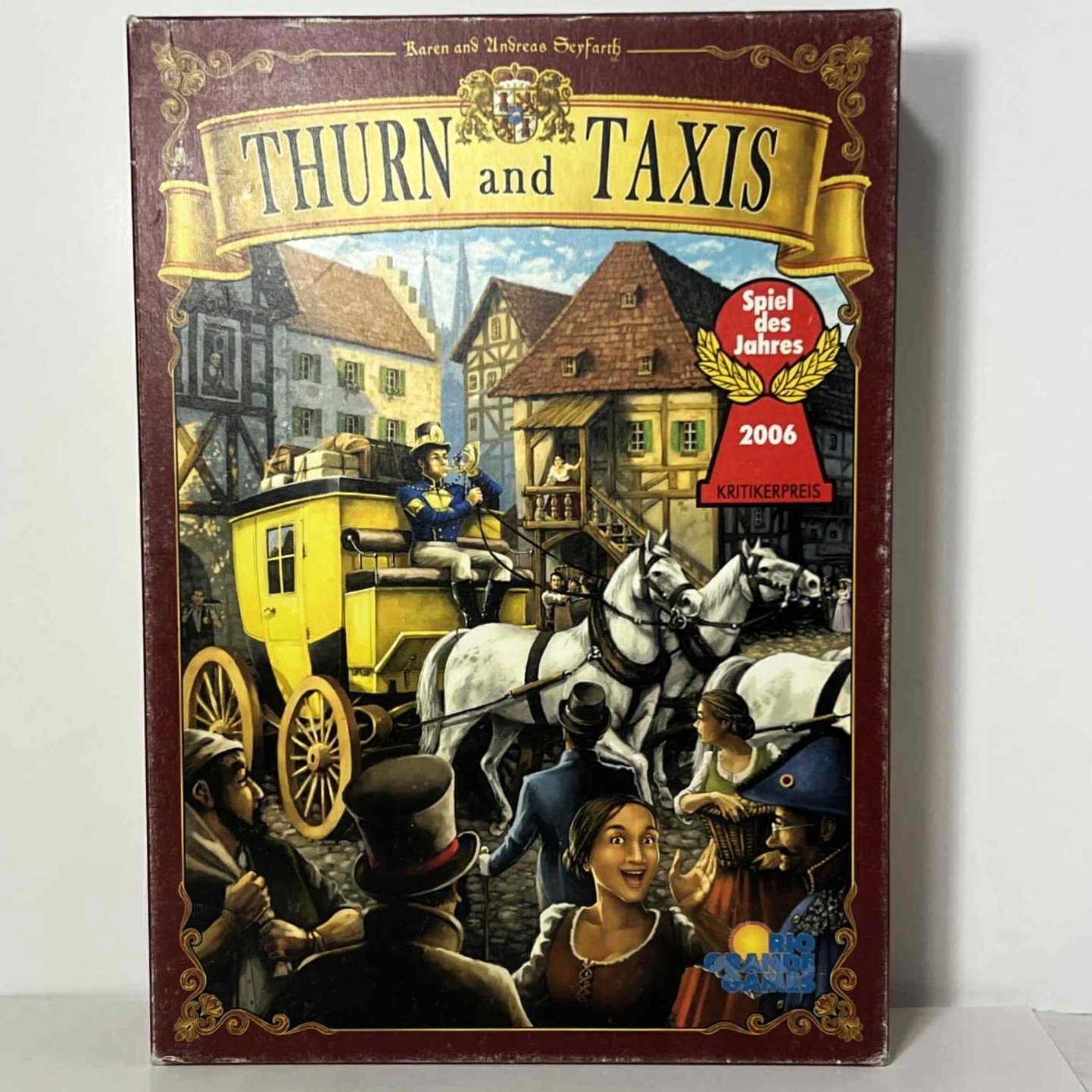 Thurn and Taxis Board Game – from Rio Grande Games – Out of print – c.2006
