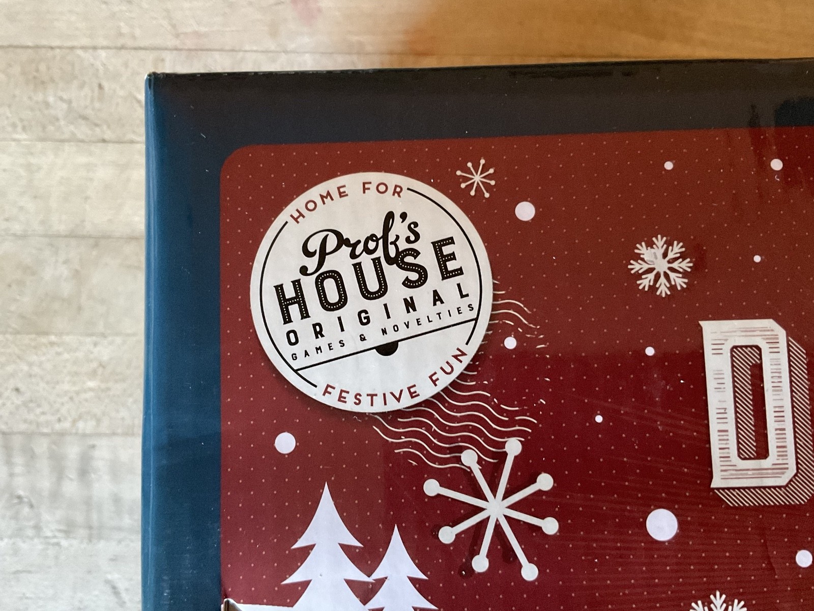 New Sealed Festive Holiday Christmas Dominoes Game From Professor Puzzle Age 3+