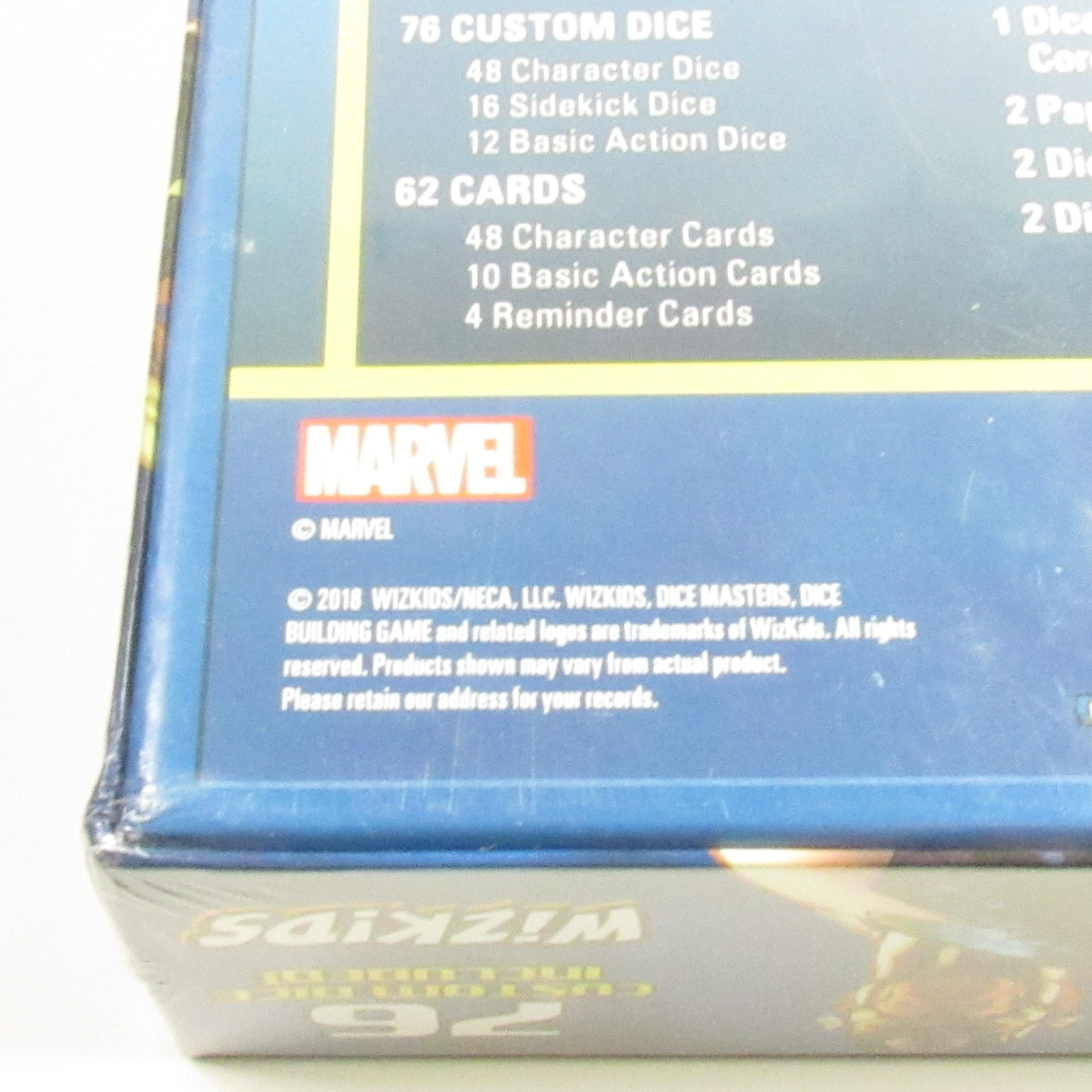 Marvel Avengers Infinity Dice Masters Campaign Box Wiz Kids Sealed 2018