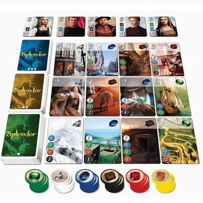 Splendor – Fun Multiplayer Card-Based Board Game New Sealed