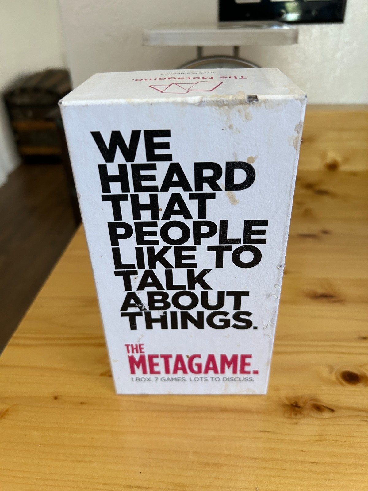 The Metagame Game We Heard That People Like to Talk About Things CIB Card Game