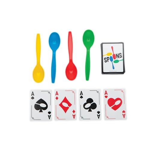 Spoons Card Game Multi Player for Kids Ages 7