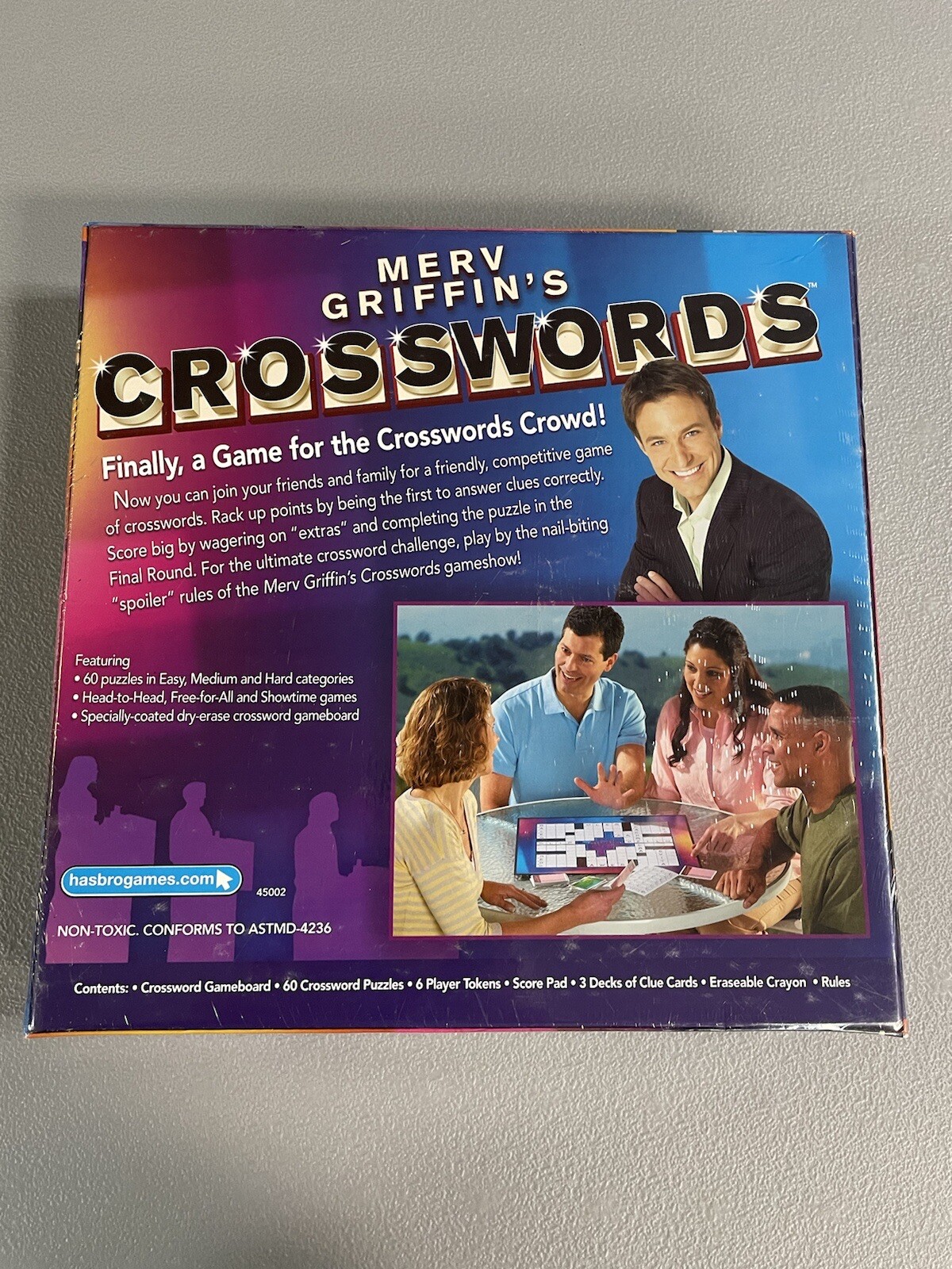 New/Sealed Merv Griffin’s “Crosswords” Game by Parker Bros. – 2008 Edition