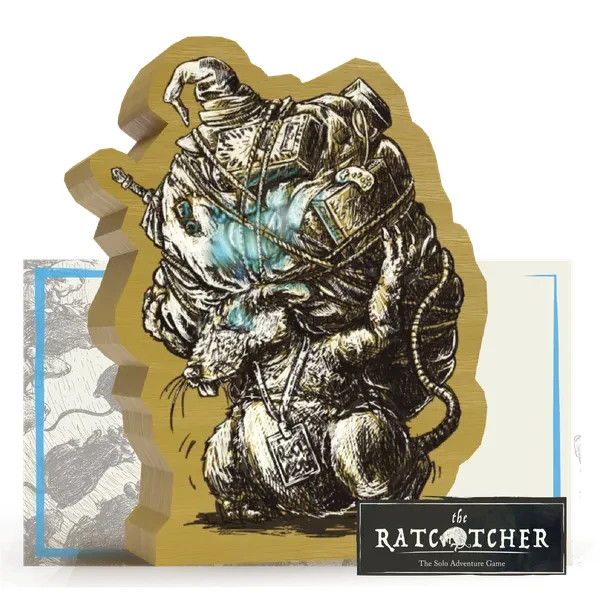 The Ratcatcher: The Solo Adventure Game – Swag Rat Promo by Platypus Industries