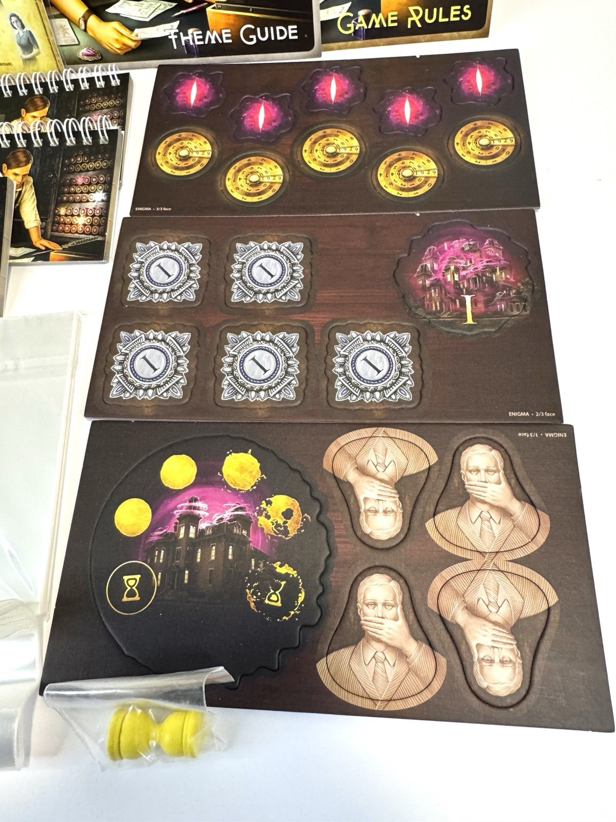 Enigma – Beyond Code Crowd Games Board Game Sergey Pritula, Unused And Complete
