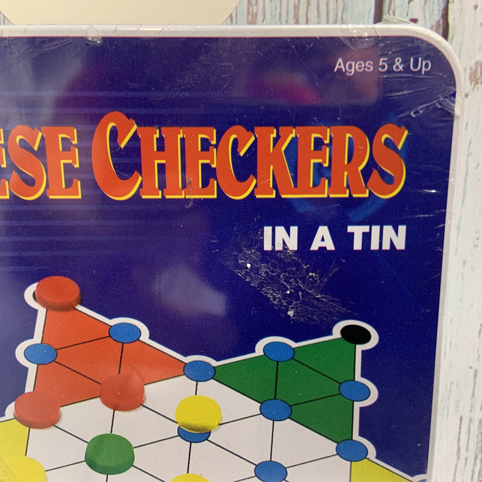 LUDO IN A TIN TRAVEL GAME SEALED NEW NOS