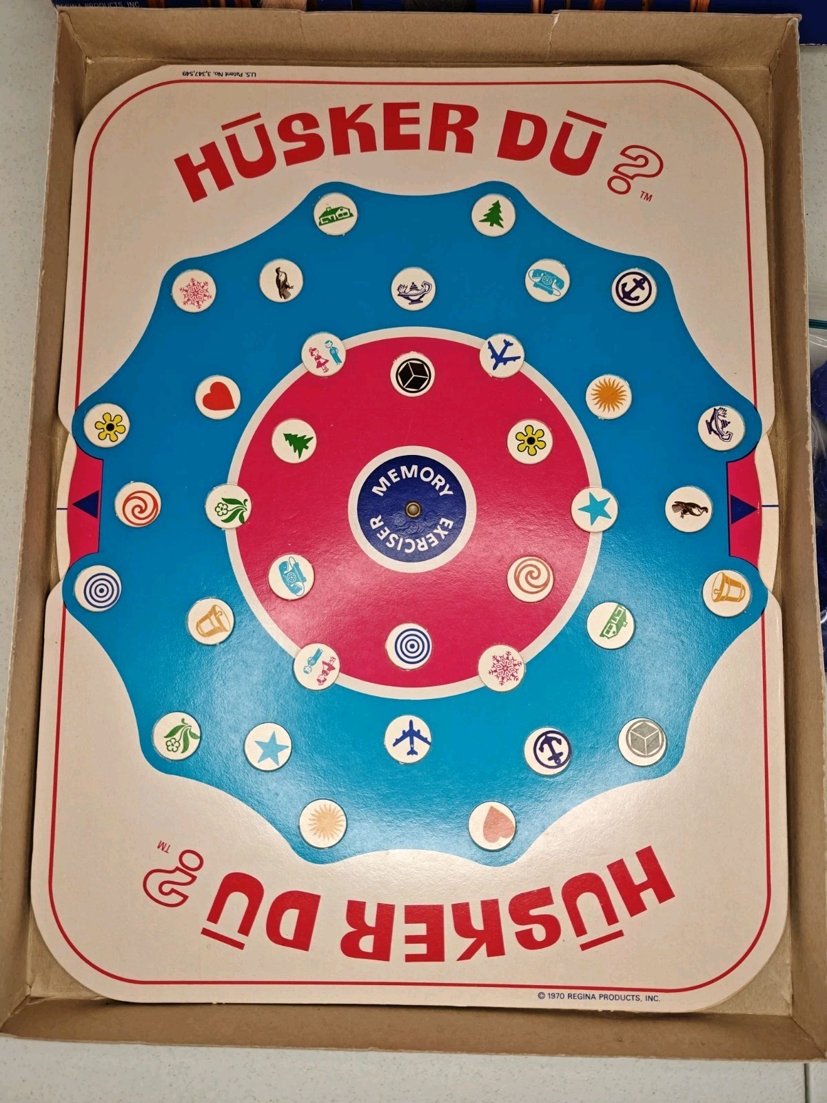 Vintage 1970 Husker Du Memory Game Do You Remember? Regina 99% Missing 1 Piece