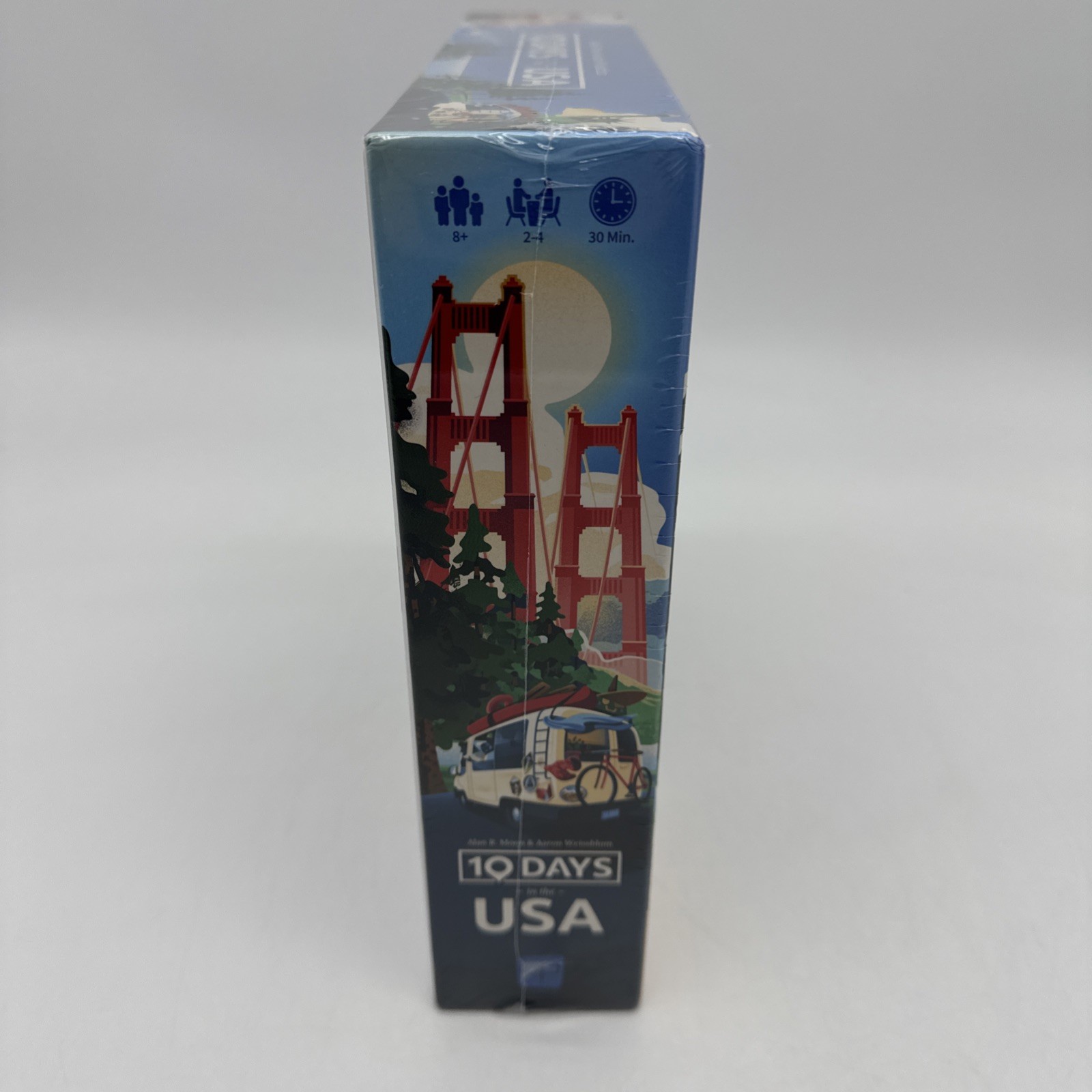10 Days in The USA Family Road Trip Board Game Fun All Ages Moon Weissblum NEW