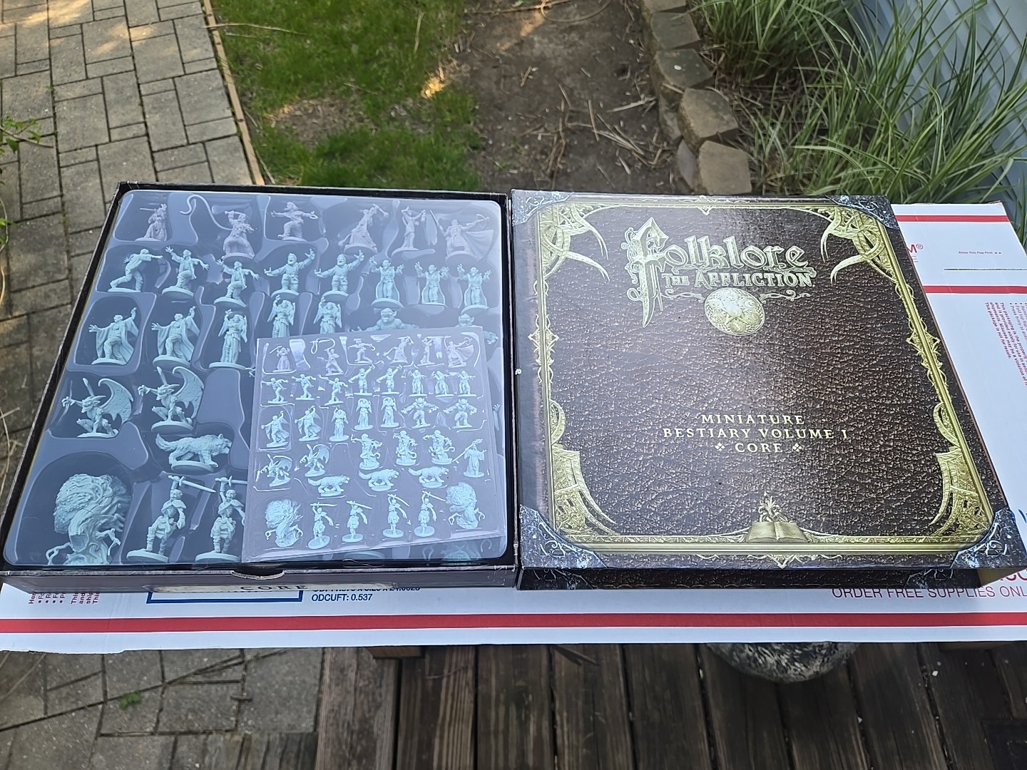 Folklore The Affliction Core Set Miniature Bestiary Volume I, 36 figures