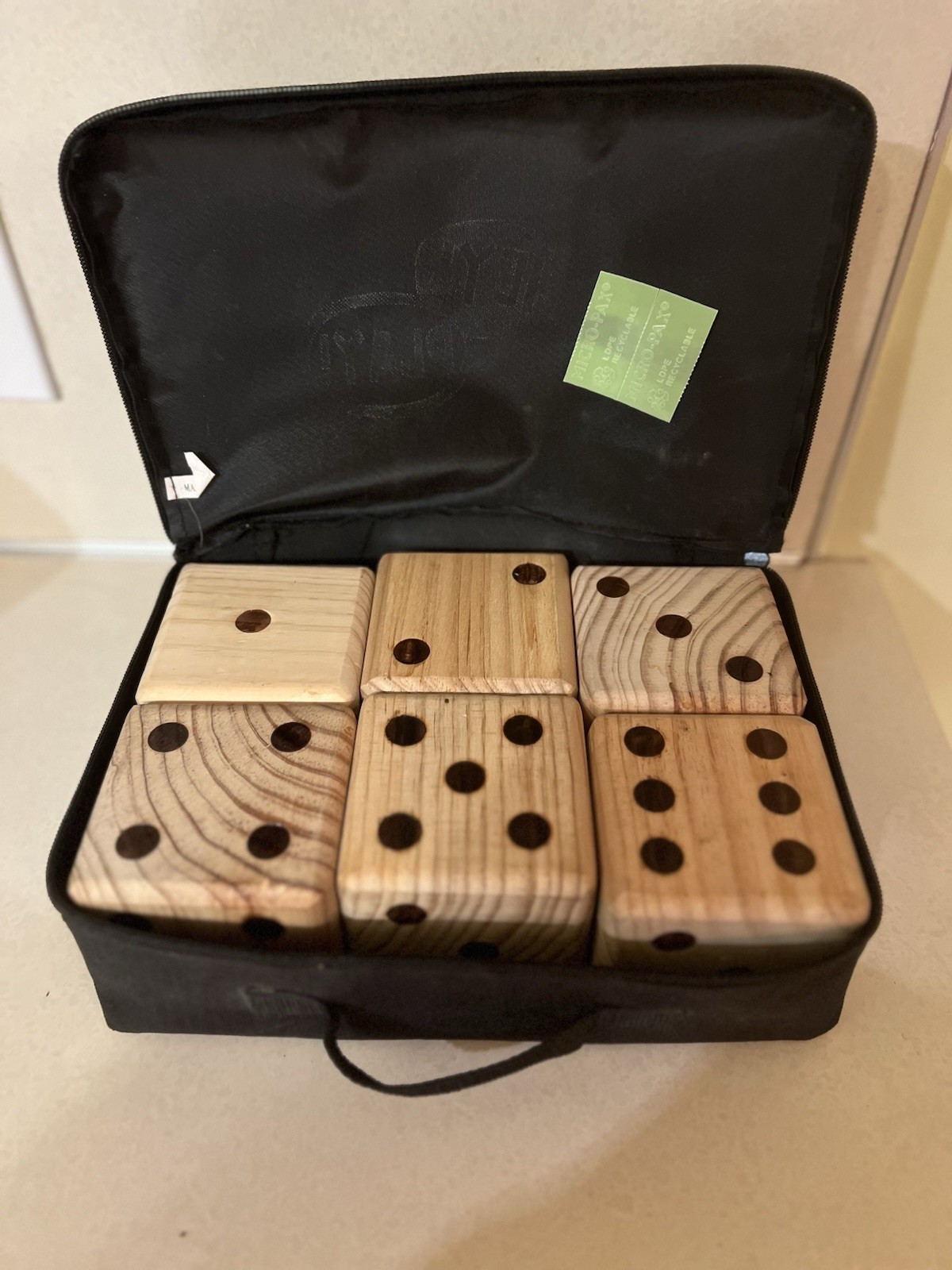 Hey! Play Giant Wooden Yard Dice
