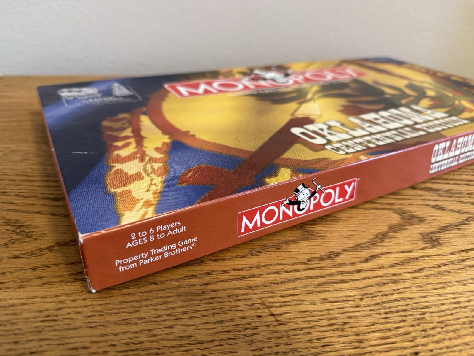 Parker Bros. Monopoly Oklahoma Centennial Edition Board Game 2 to 6 Players-EUC