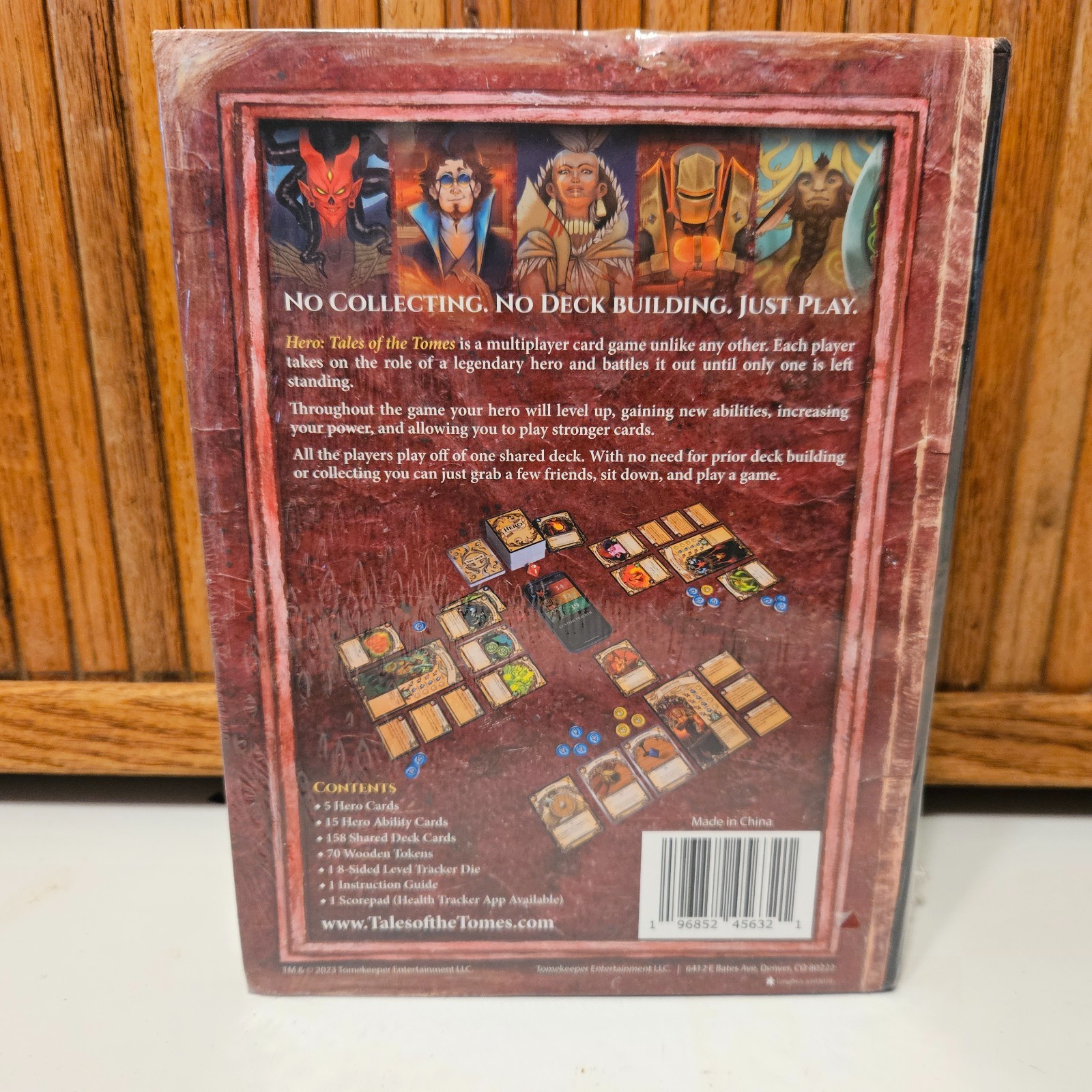 Hero Tales of the Tomes Card Game Tomekeeper Entertainment. Brand New.