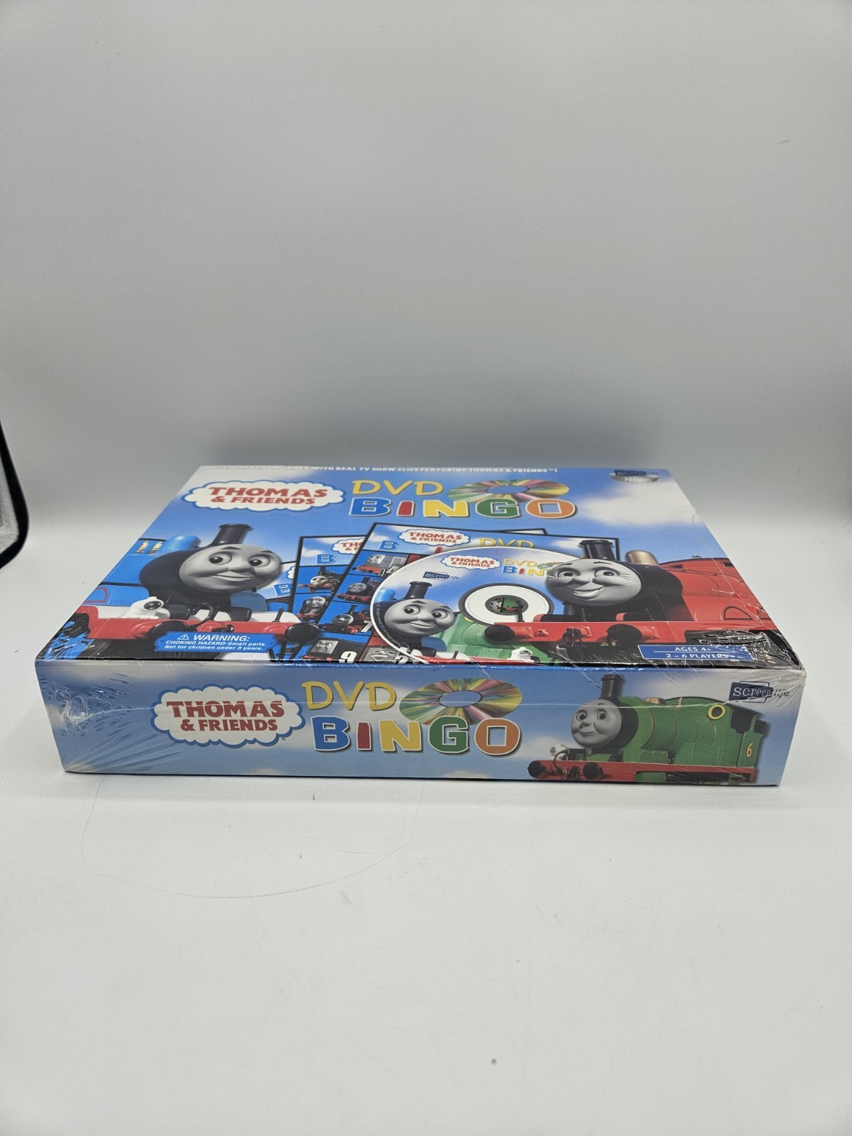 Thomas The Tank Engine & Friends DVD BINGO ScreenLife 2007 Board Game New/Sealed