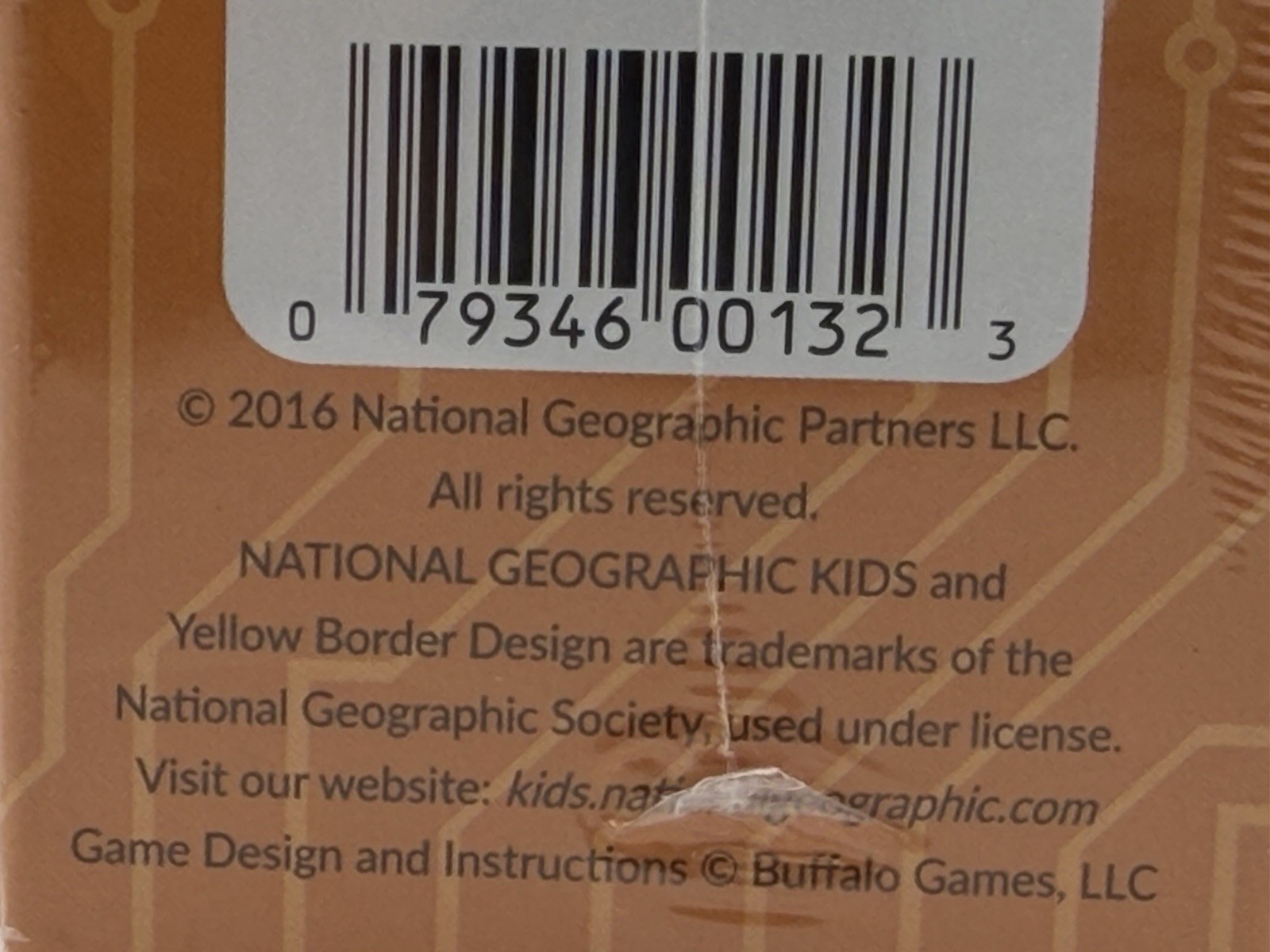 National Geographic Brain Games Kids Board Game Factory Sealed Buffalo Games New