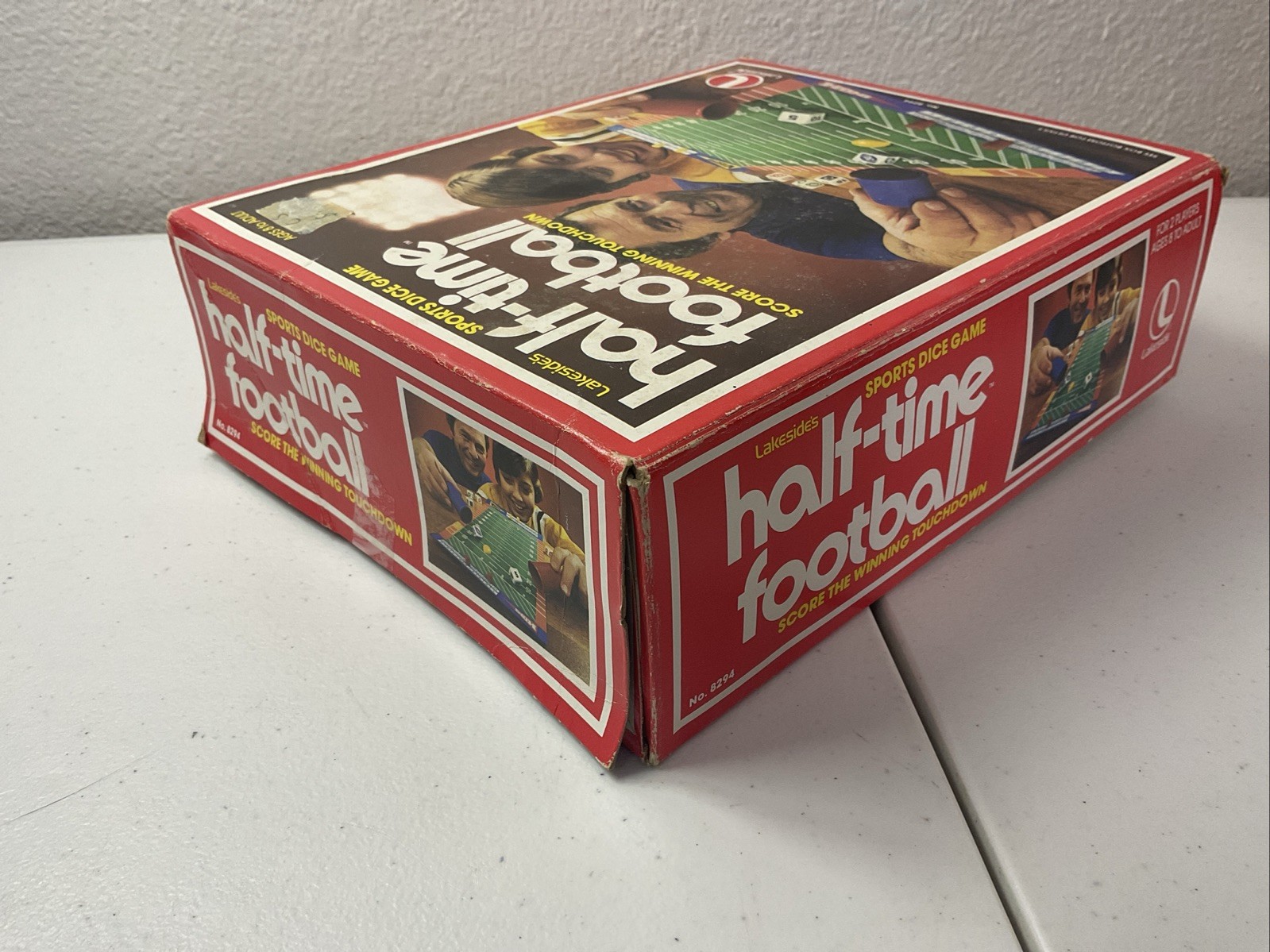 Half-Time Football Game 1979 Lakeside Toys #8294 Sports Dice Game