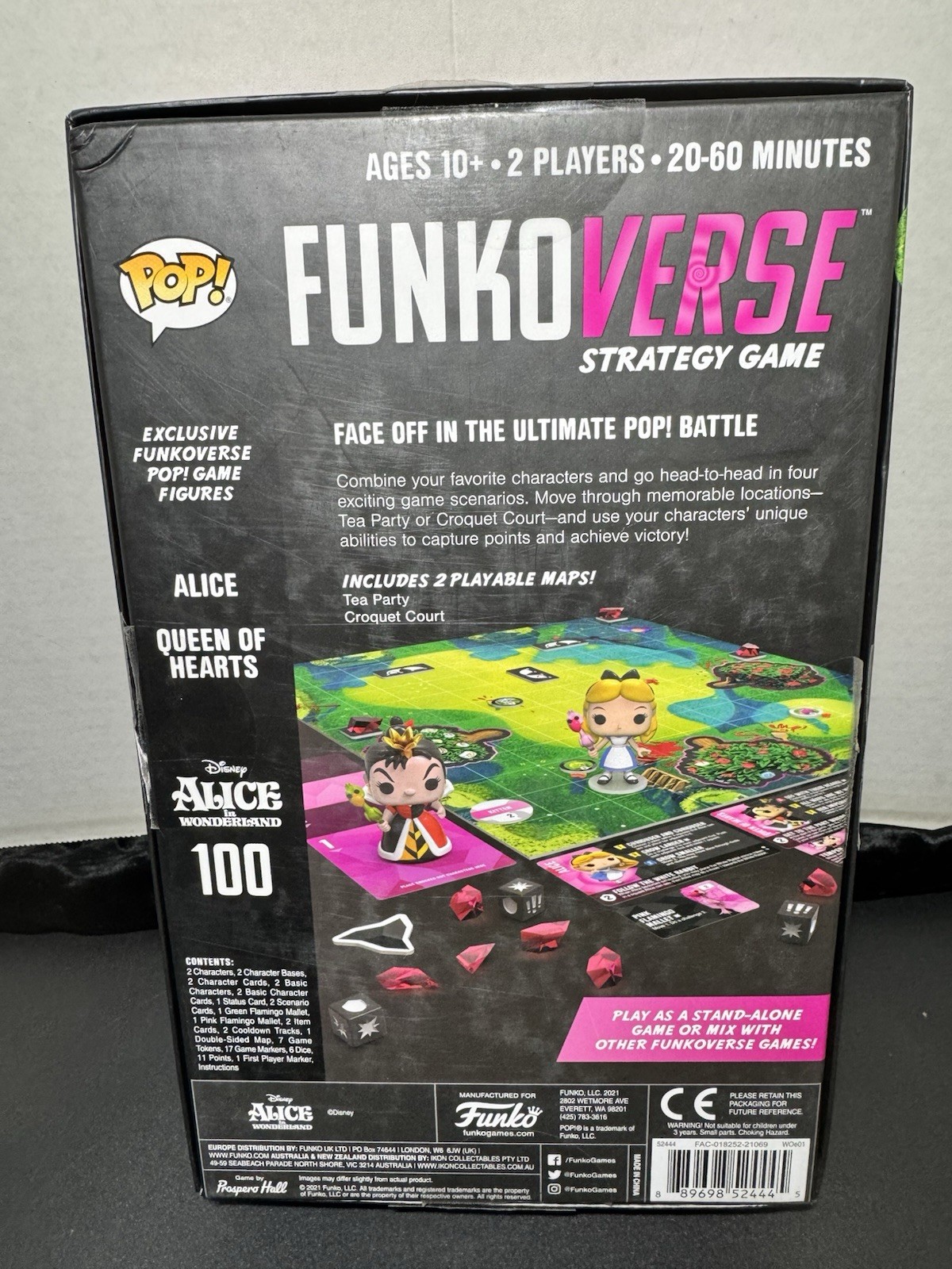Funko Pop! Funkoverse Strategy Game Disney Alice In Wonderland Queen of Hearts