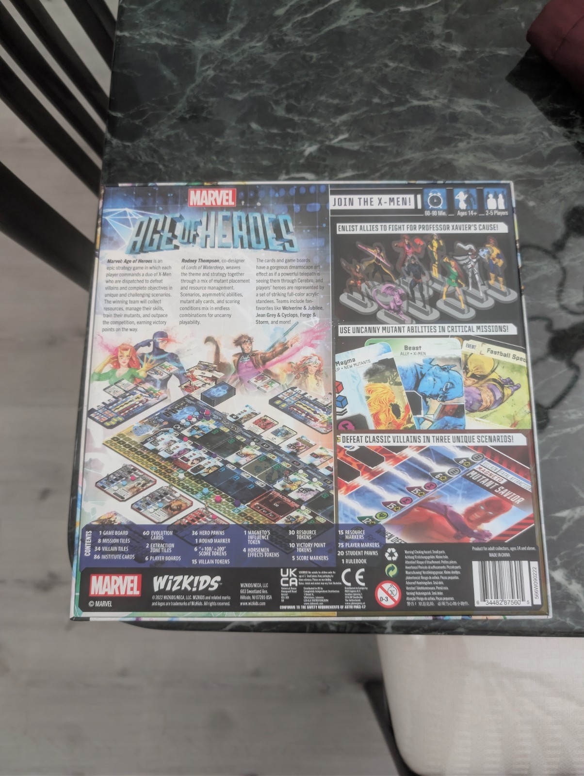 NEW Marvel: Age of Heroes WizKids Board Game | Strategy Game Collectible