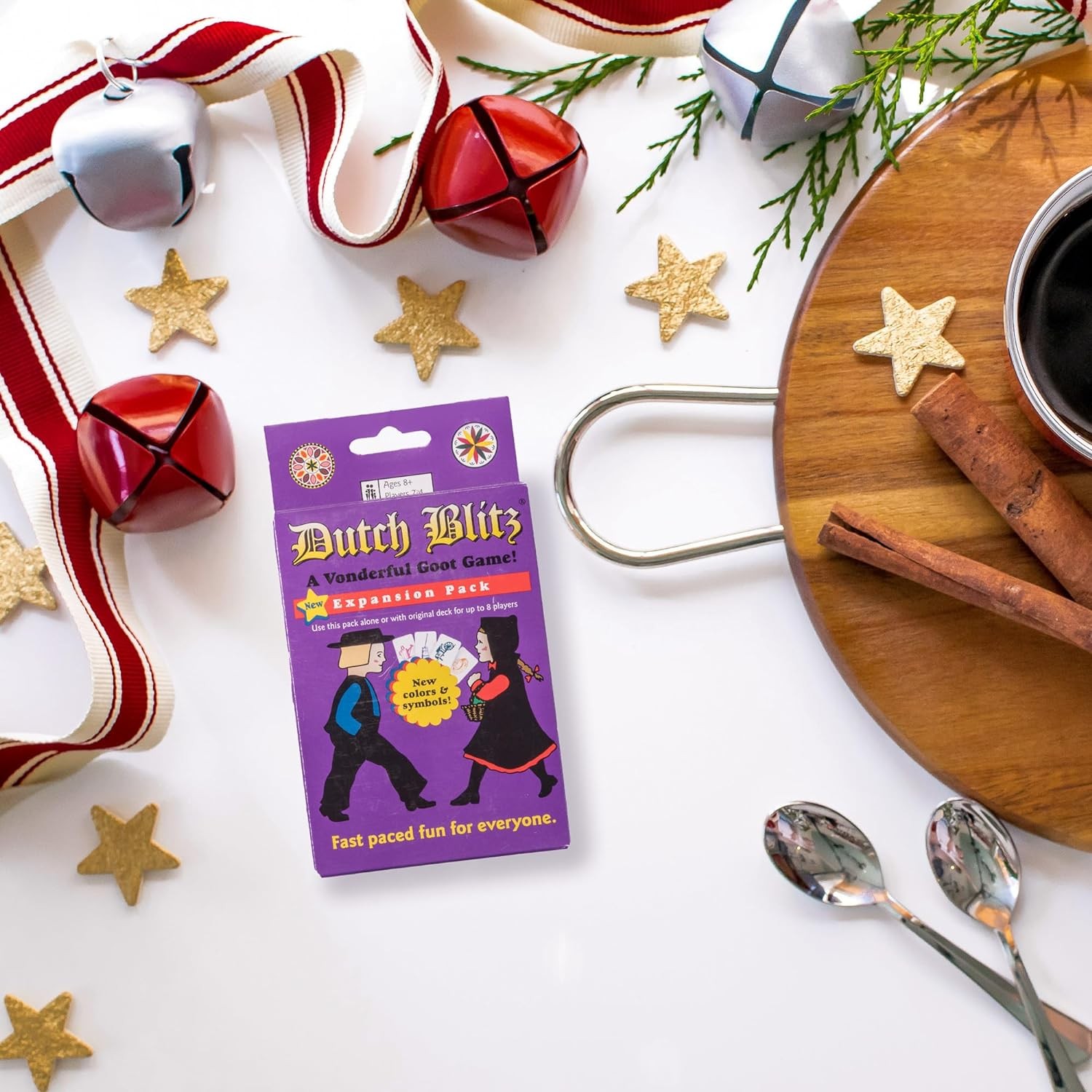 Dutch Blitz: Purple Expansion Pack – Use Alone Or w/ Original Deck to Play w/ Up