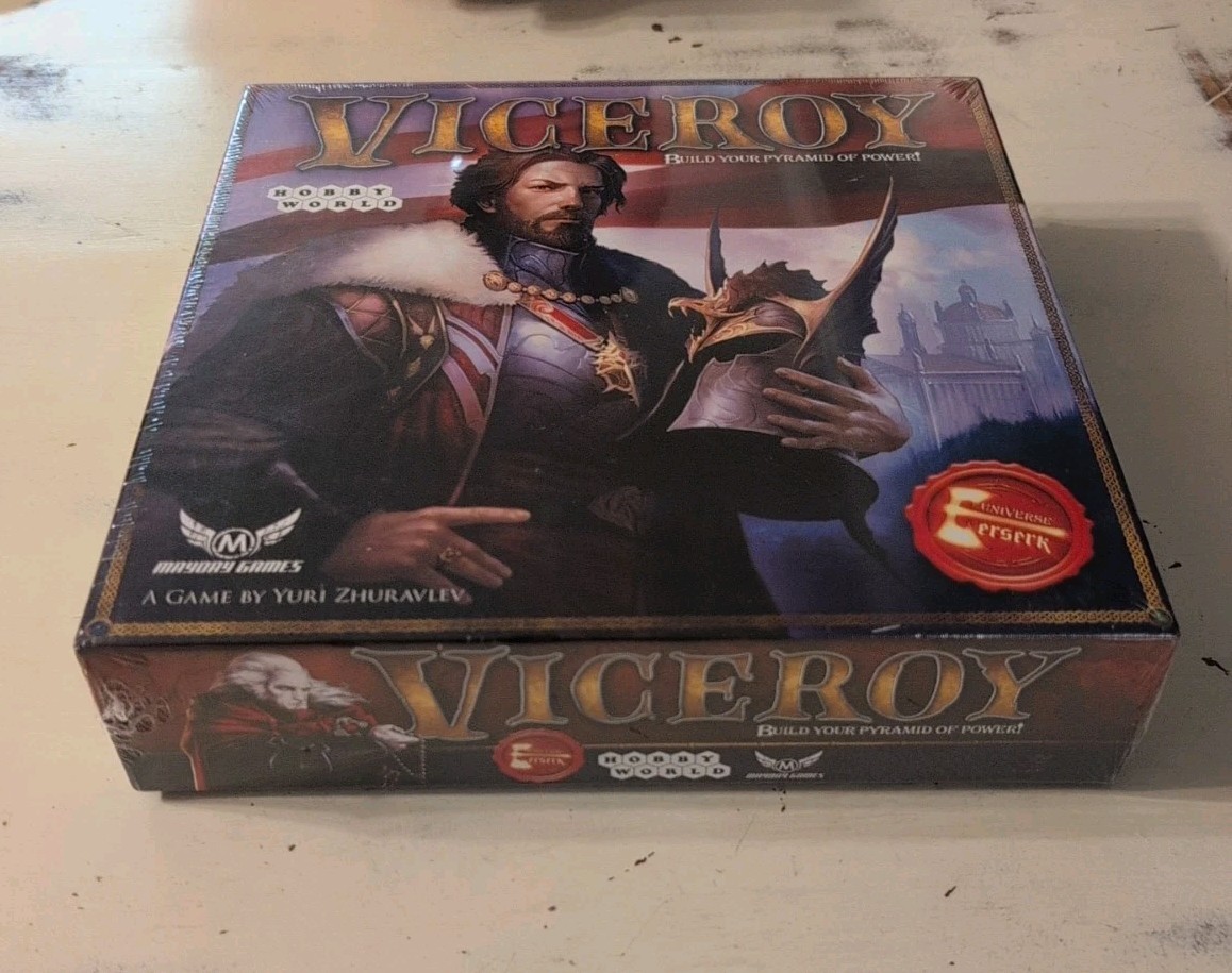 Viceroy game By Hobby World Build Your Pyramid Of Power