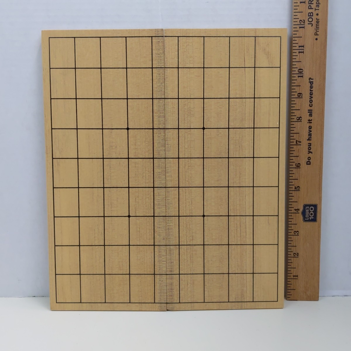 Japanese Shogi Board Game Wooden Pieces Traditional Strategy Set Travel Size
