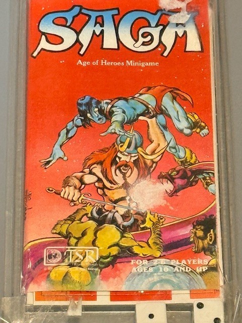 Saga Age of Heroes Minigame 1981 TSR Hobbies SEALED Dungeons Dragons D&D Marsh