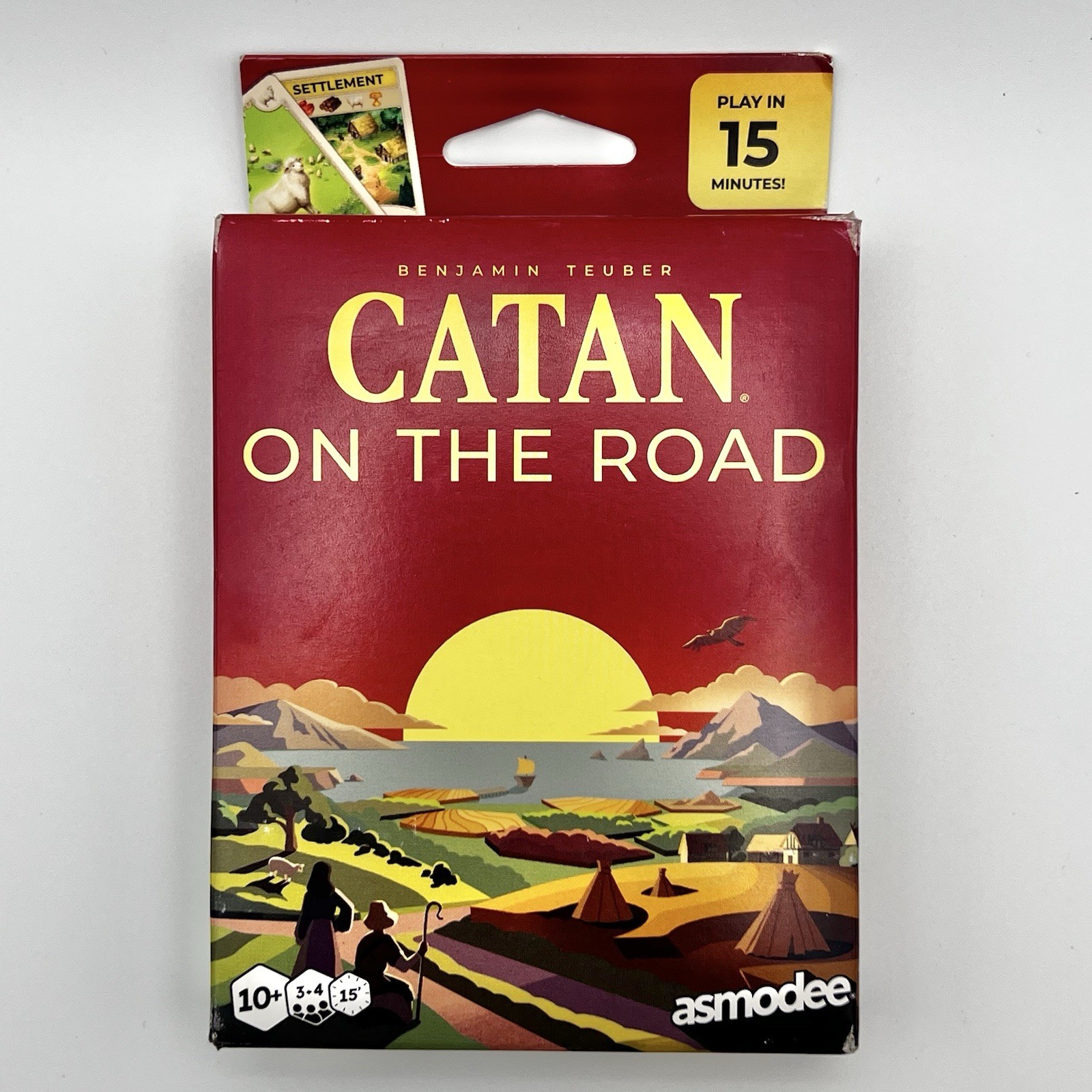 Catan On The Road Card Game Catan Studio Settlers Of CN3143 Stand Alone Family