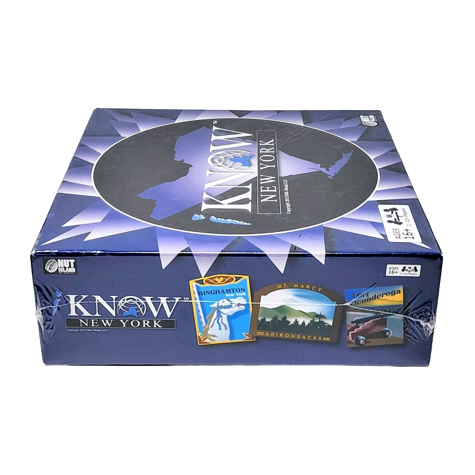 I KNOW NEW YORK Board Game TRIVIA Multiplayer 2 to 12+ PLAYERS Party SEALED NEW