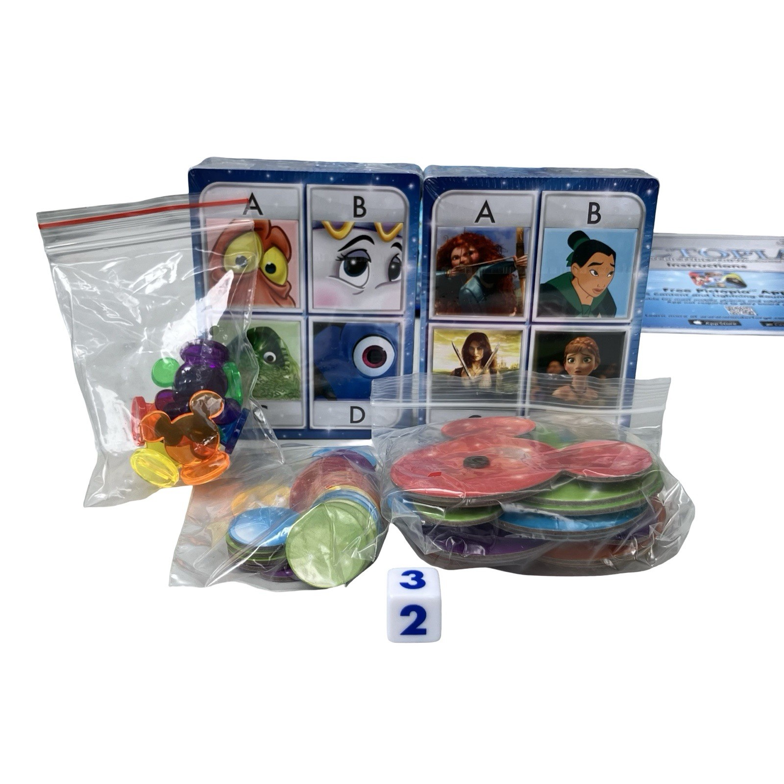Pictopia Ultimate Picture-Trivia Family Game Disney Edition Board New Open Box