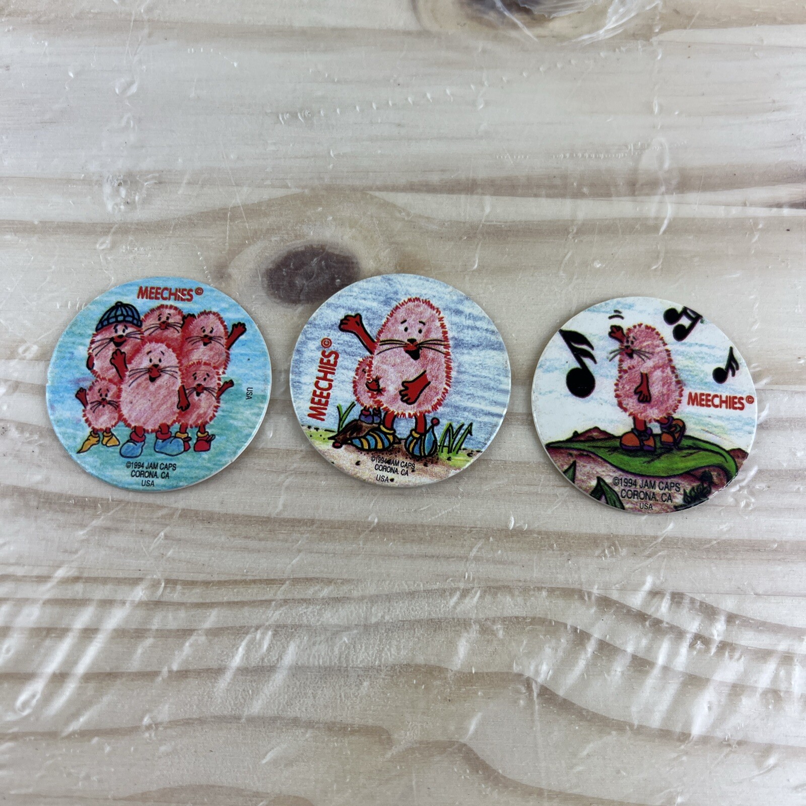 Vintage Lot of Pogs Slammers Plastic Metal Poison Indian Miami Dolphins Raiders