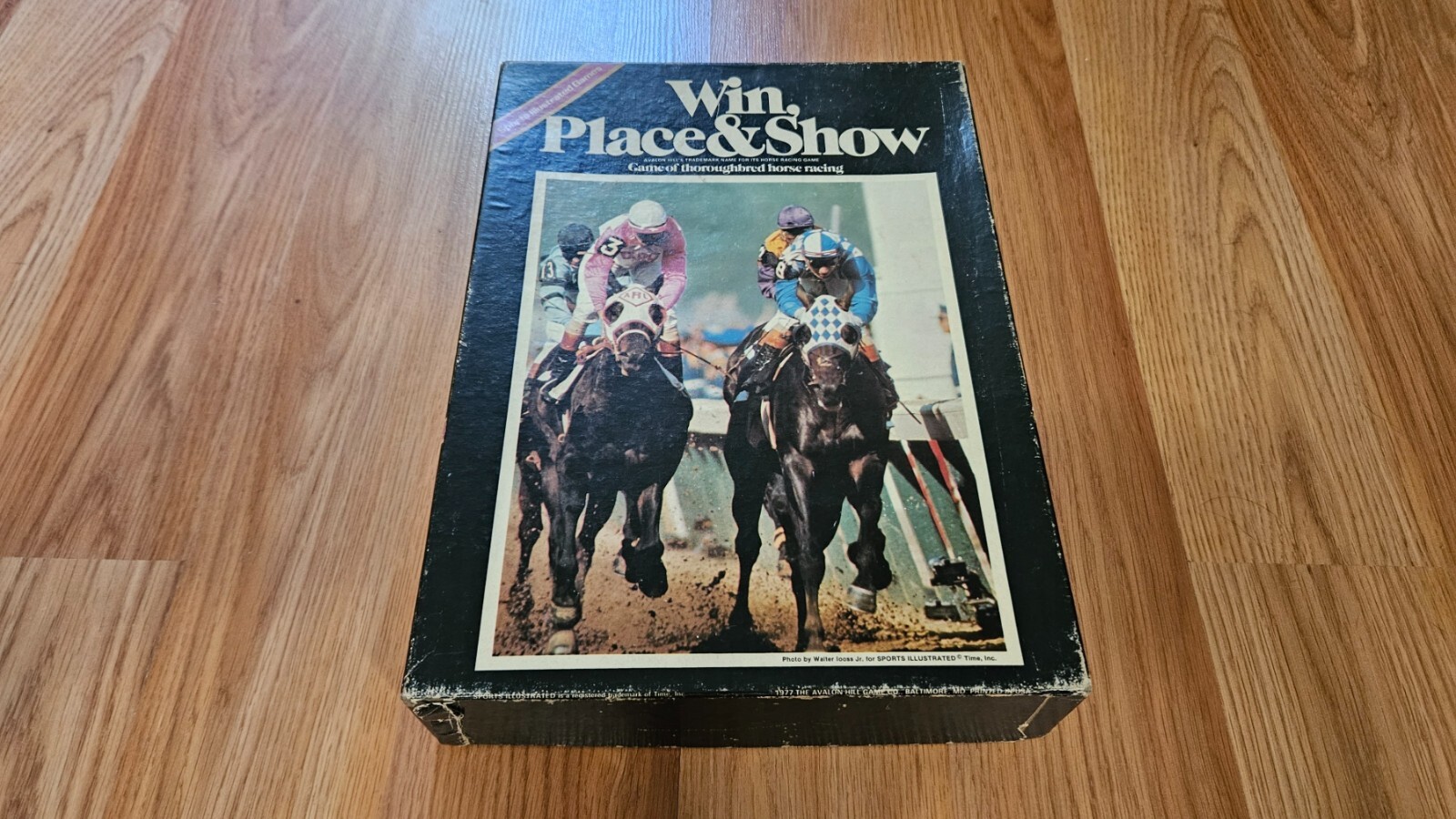 Win, Place & Show Avalon Hill Sports Illustrated Horse Racing Board Game IN BOX