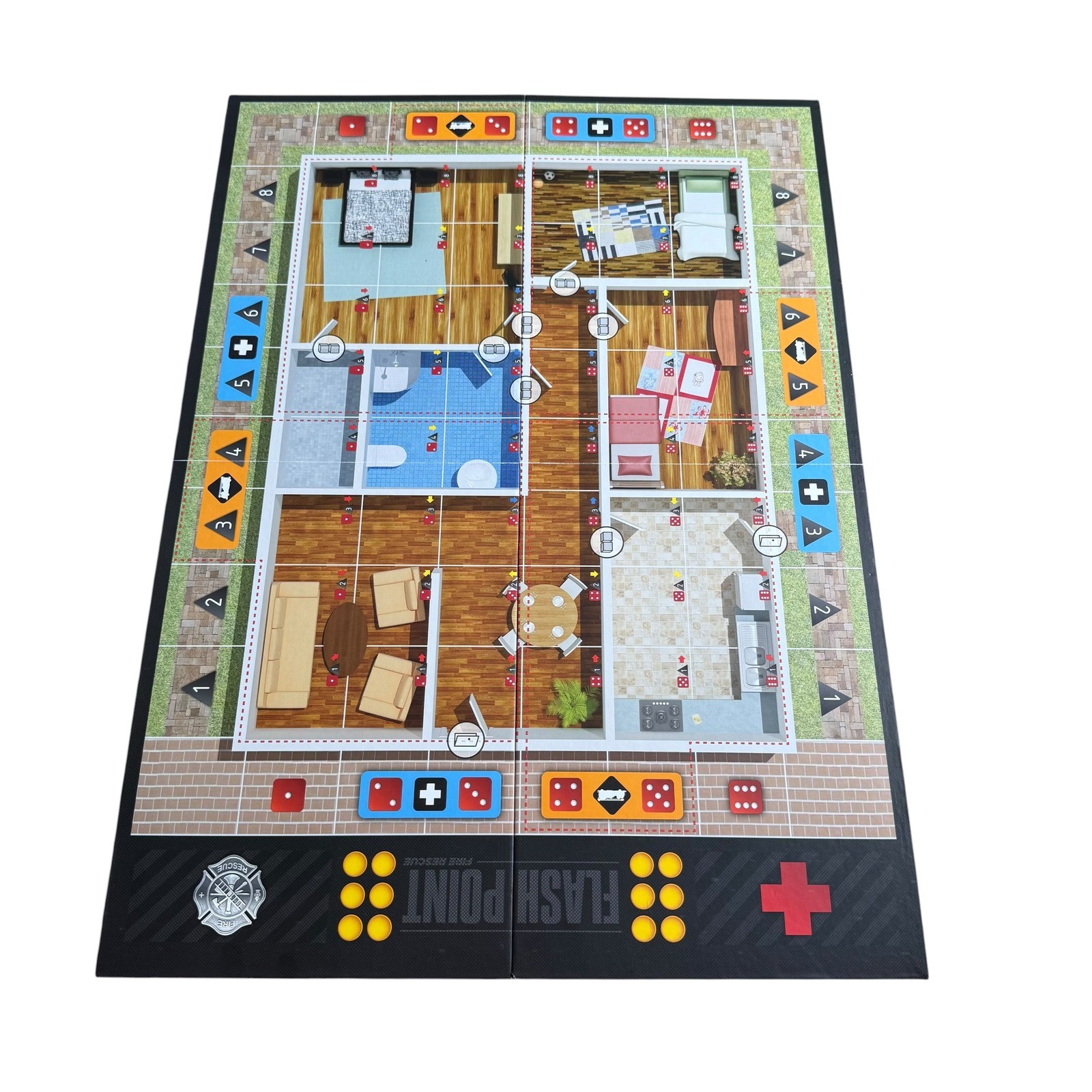 Indie Boards Cards Flash Point Fire Rescue Cooperative Strategy Board Game Comp