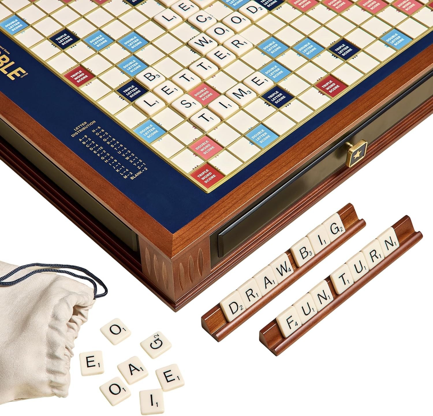 WS Game Company Scrabble Legacy Edition Board Game
