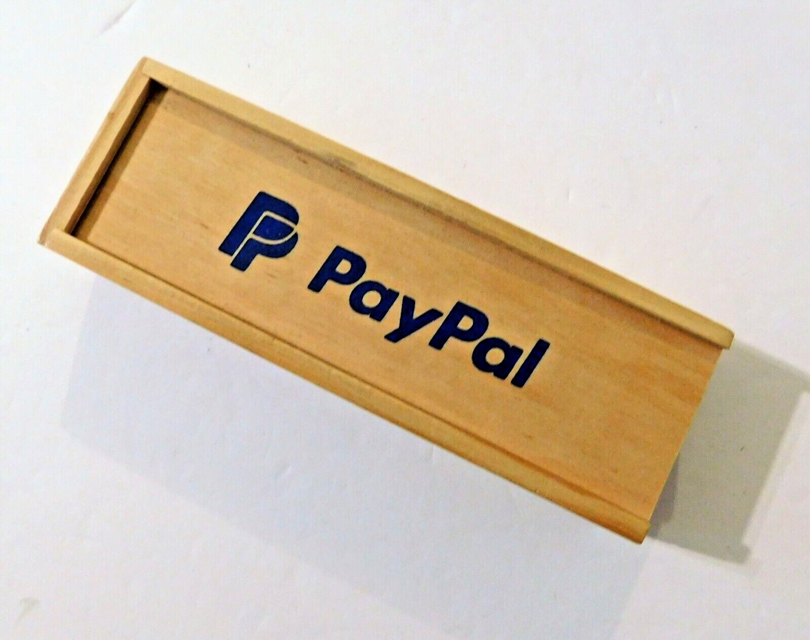 PayPal Branded Swag Double Six Domino Set Wooden Box New