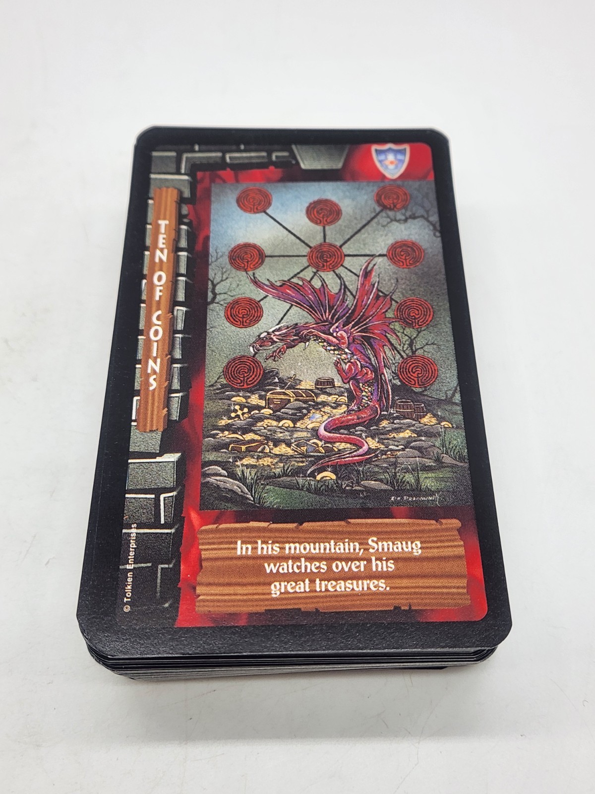 The Lord Of The Rings Tarot Deck & Card Game 1996 U.S. Games System Complete Set